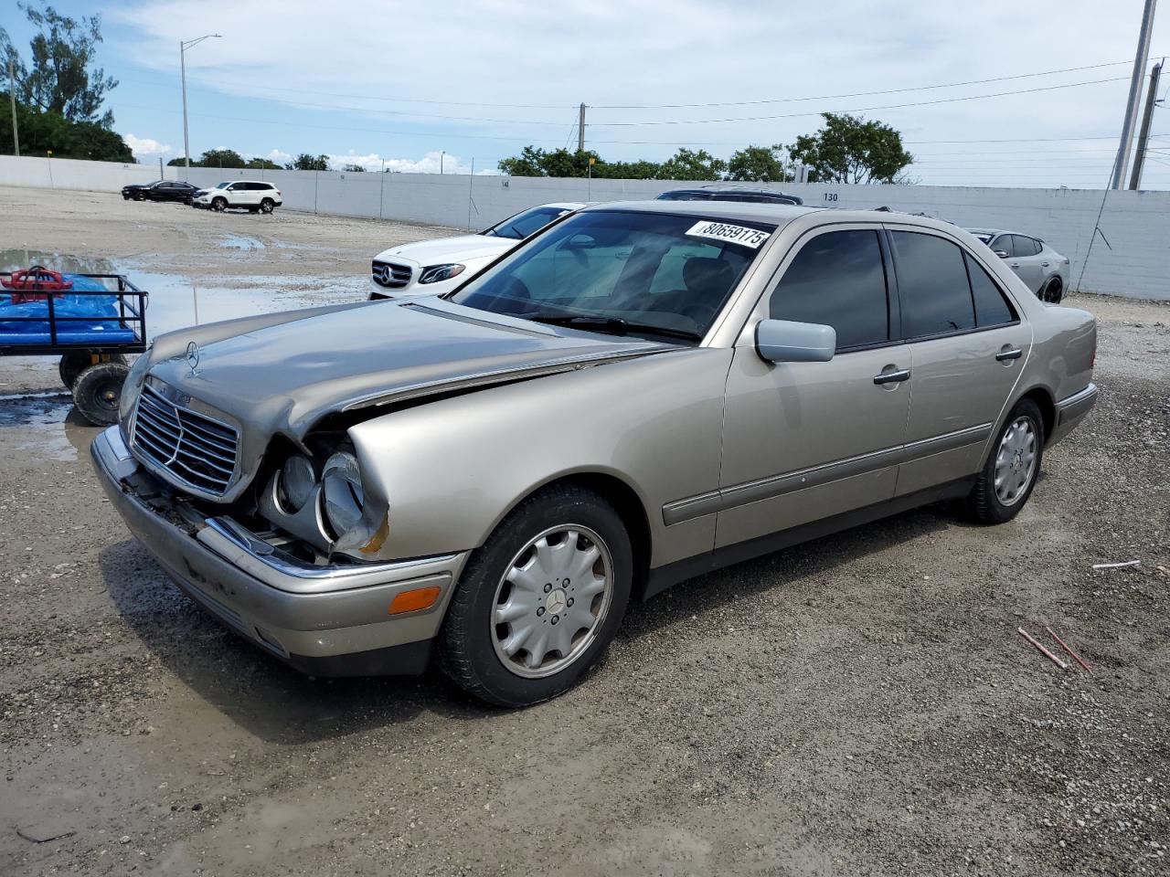 1997 Mercedes-benz E 320 Silver vin: WDBJF55F5VJ025733