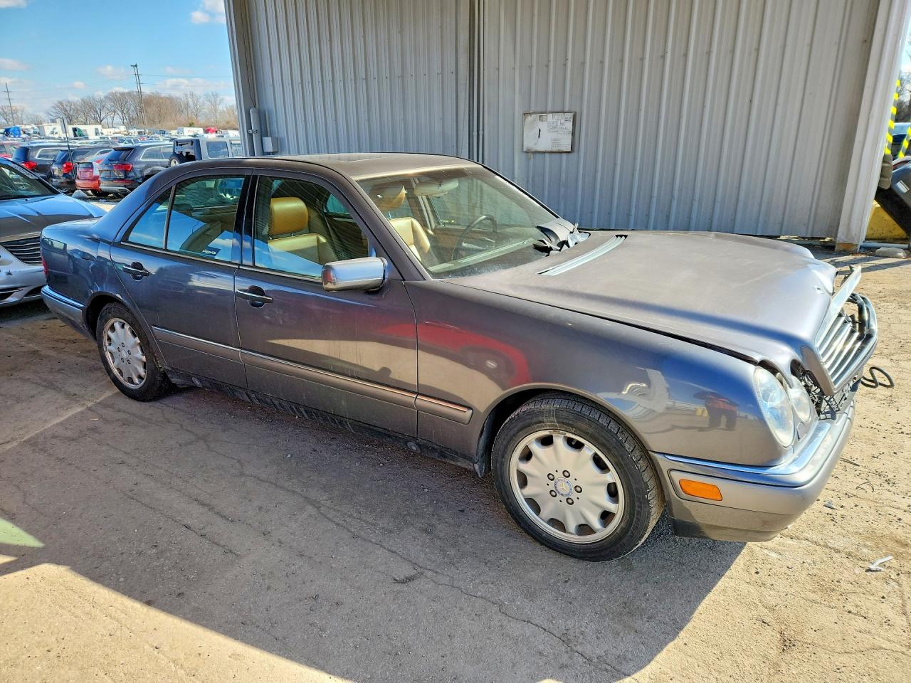 1996 Mercedes-benz E 320 Gray vin: WDBJF55F7TJ016139