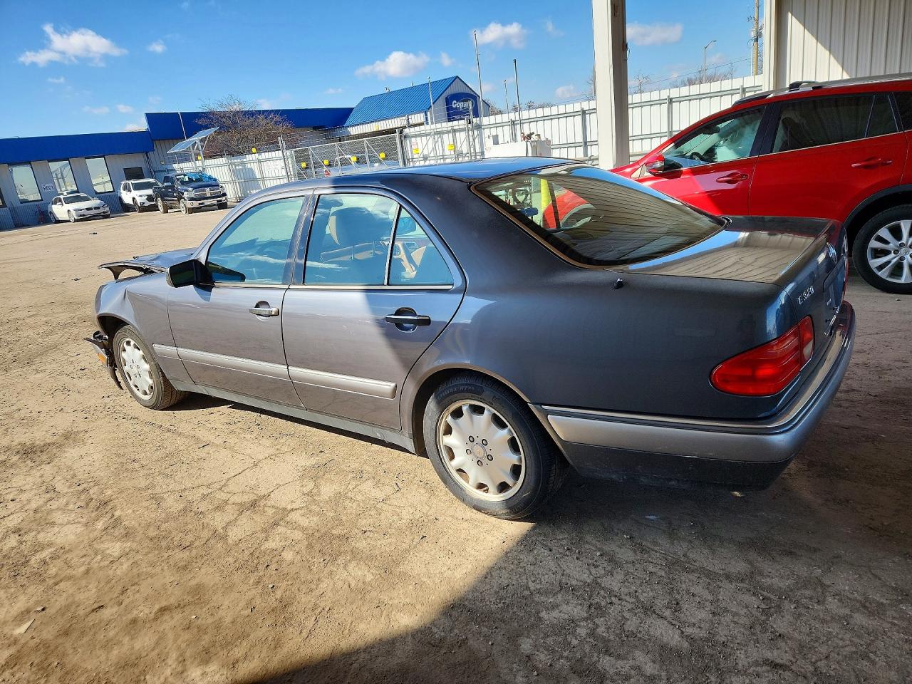 1996 Mercedes-benz E 320 Gray vin: WDBJF55F7TJ016139