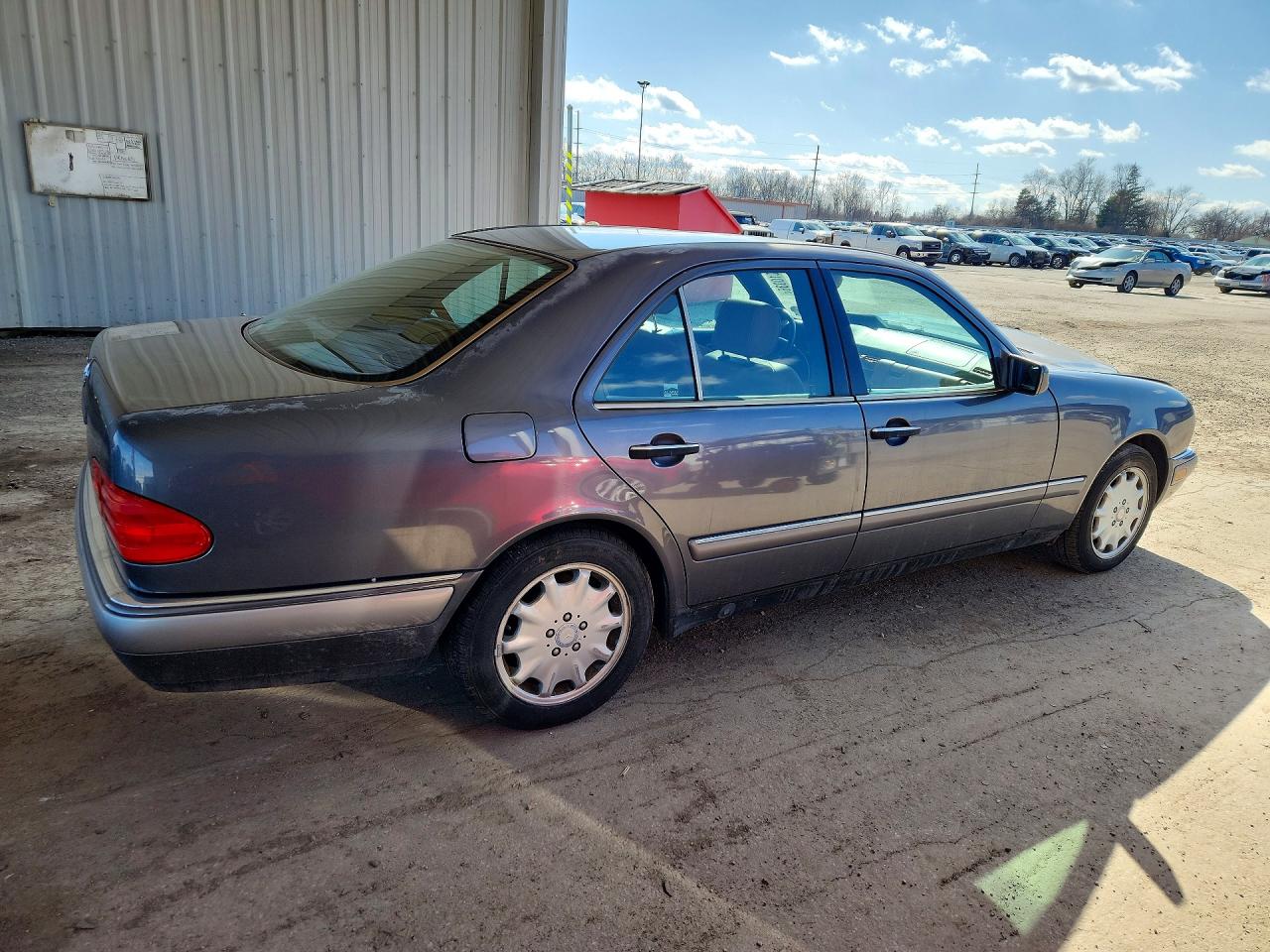 1996 Mercedes-benz E 320 Gray vin: WDBJF55F7TJ016139