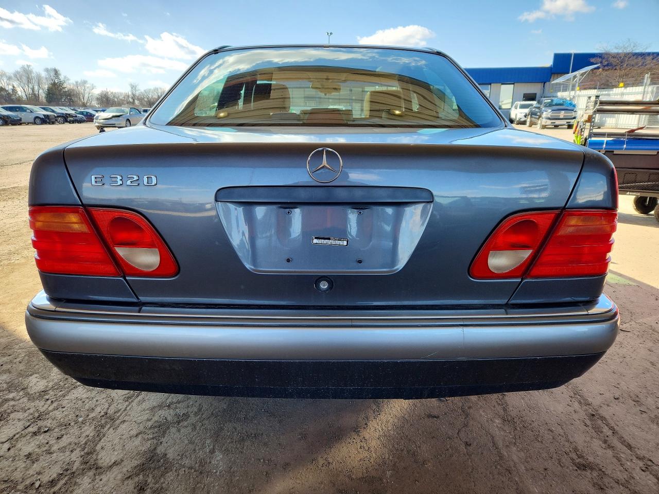 1996 Mercedes-benz E 320 Gray vin: WDBJF55F7TJ016139