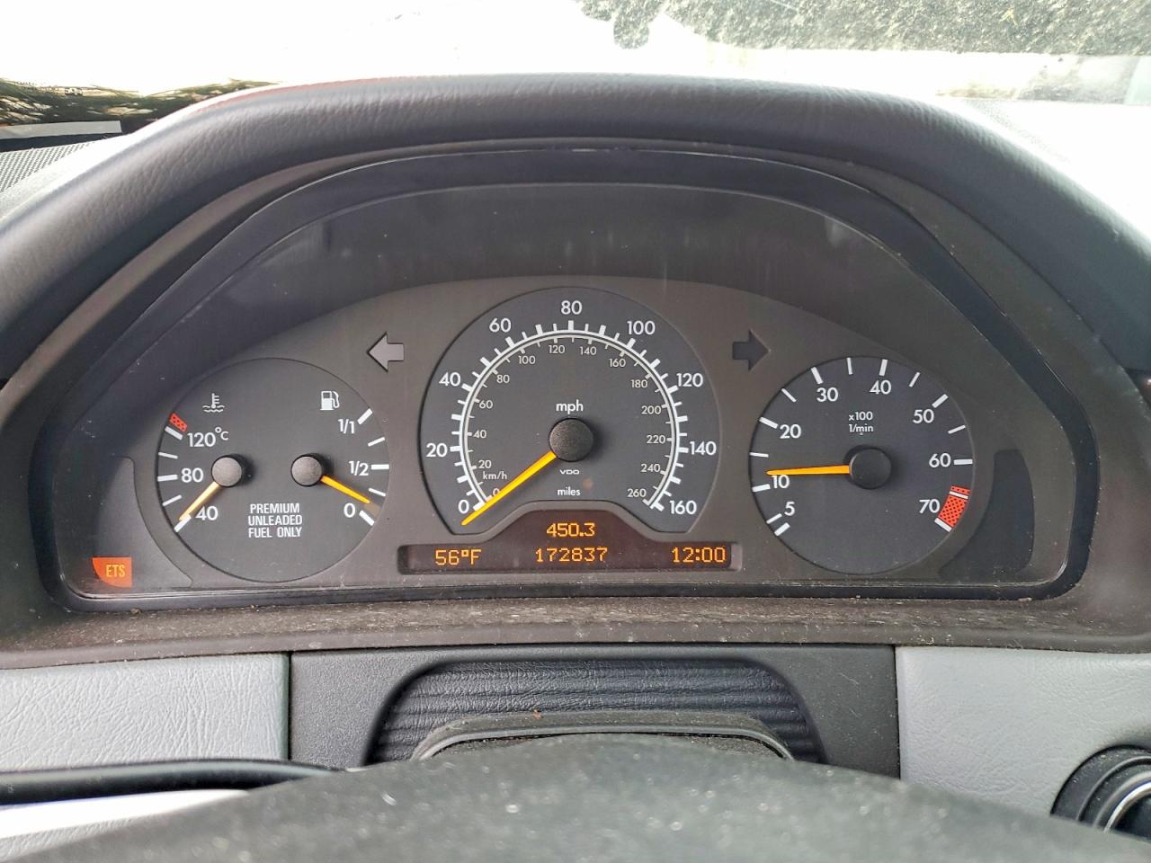 1997 Mercedes-benz E 320 Серебряный vin: WDBJF55F7VA289360