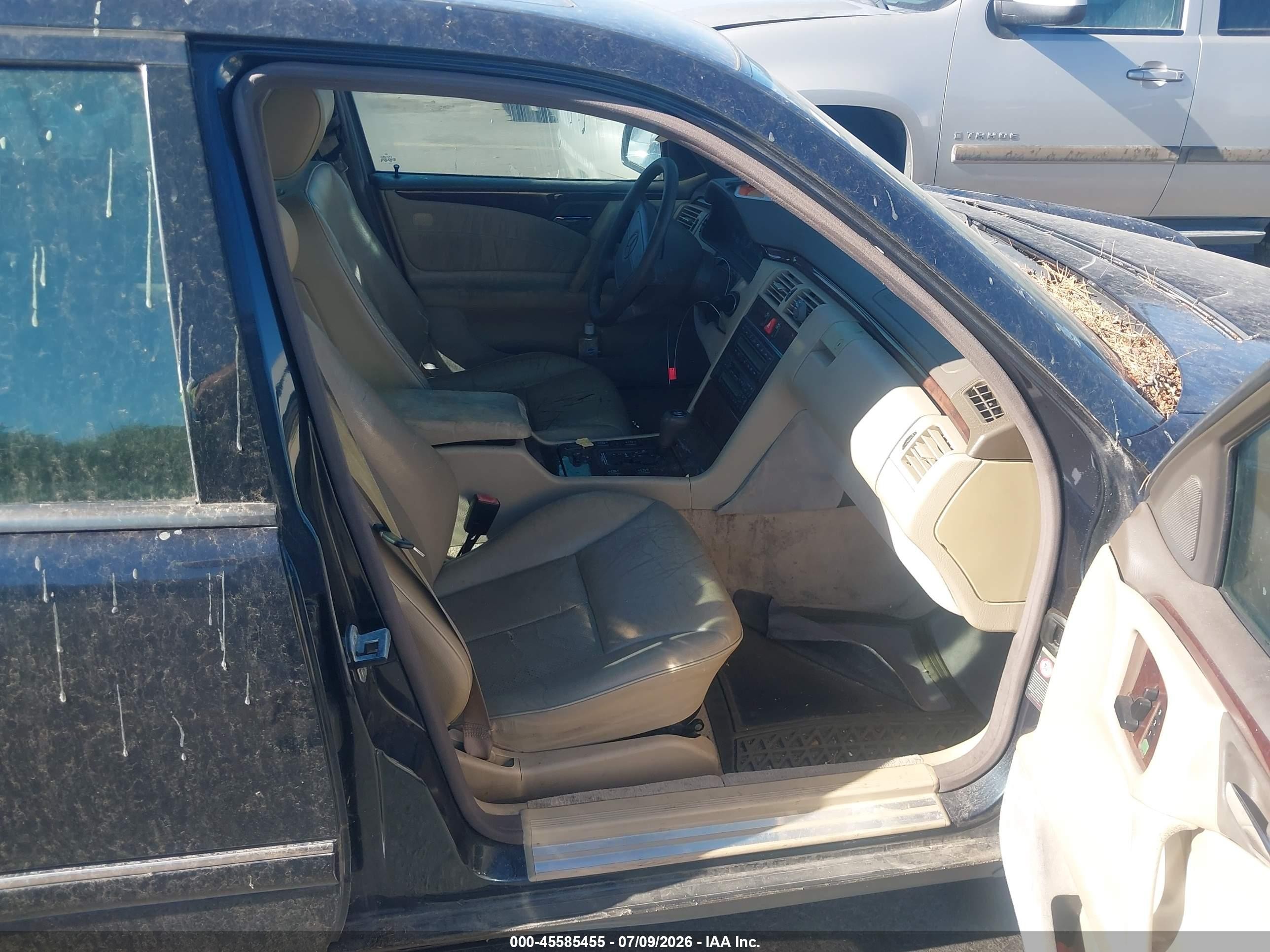 1997 Mercedes-benz E 320   Black vin: WDBJF55F7VA347404