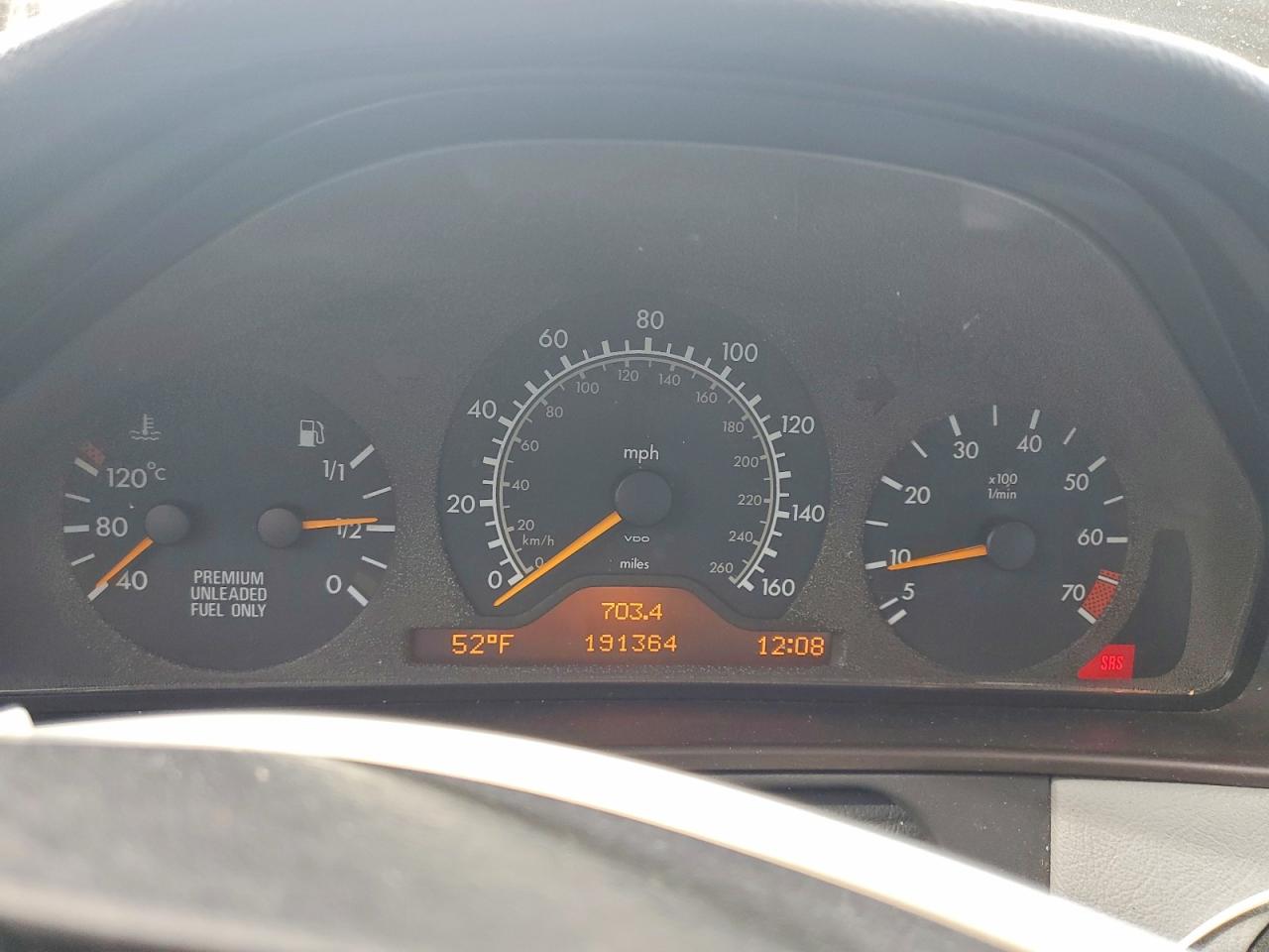 1997 Mercedes-benz E 320 Белый vin: WDBJF55F8VA346441