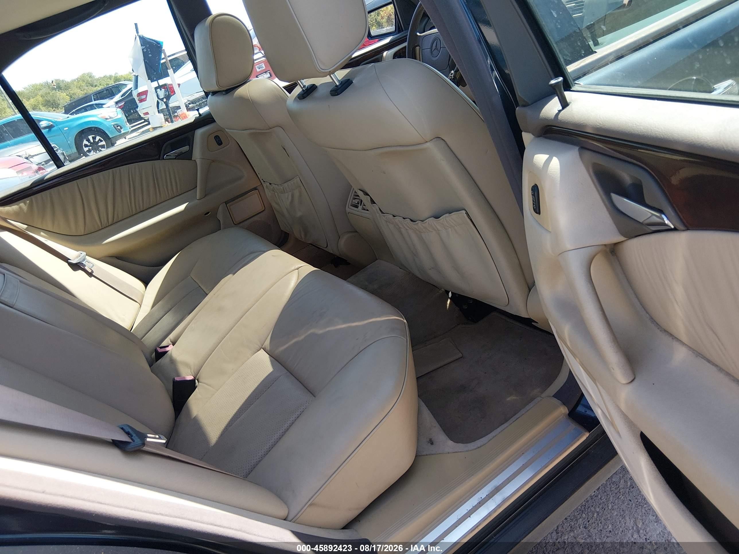 1996 Mercedes-benz E 320 Blue vin: WDBJF55F9TJ003716