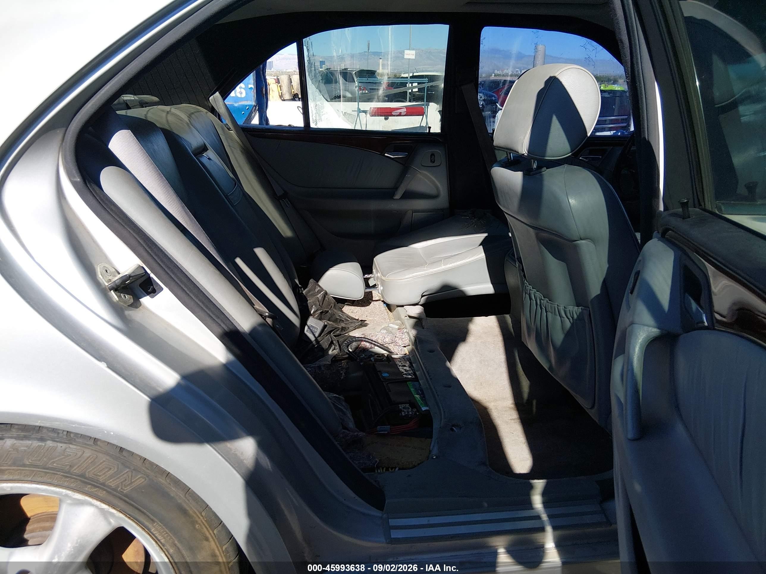 1996 Mercedes-benz E 320 Silver vin: WDBJF55F9TJ019978