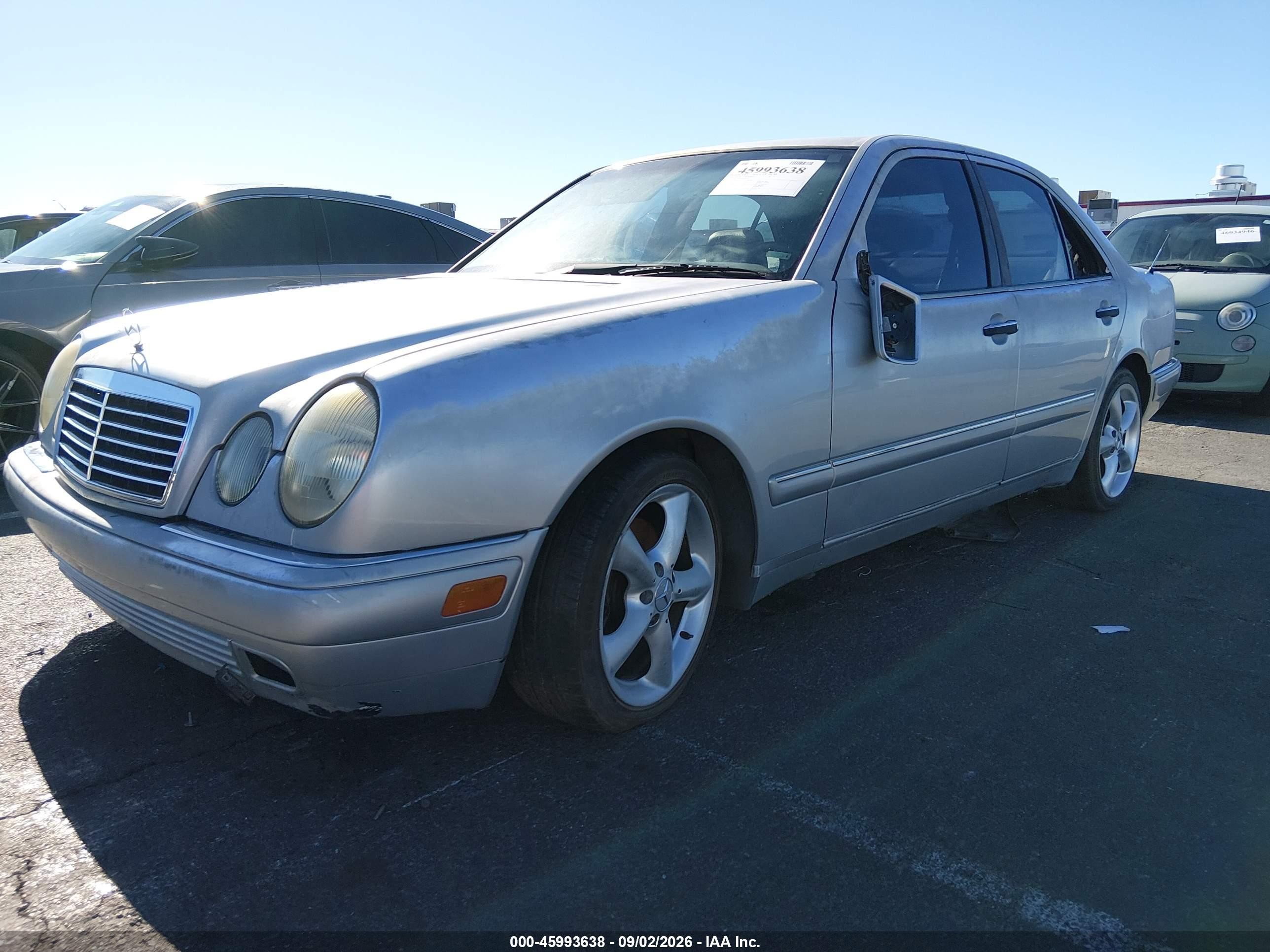 1996 Mercedes-benz E 320 Silver vin: WDBJF55F9TJ019978