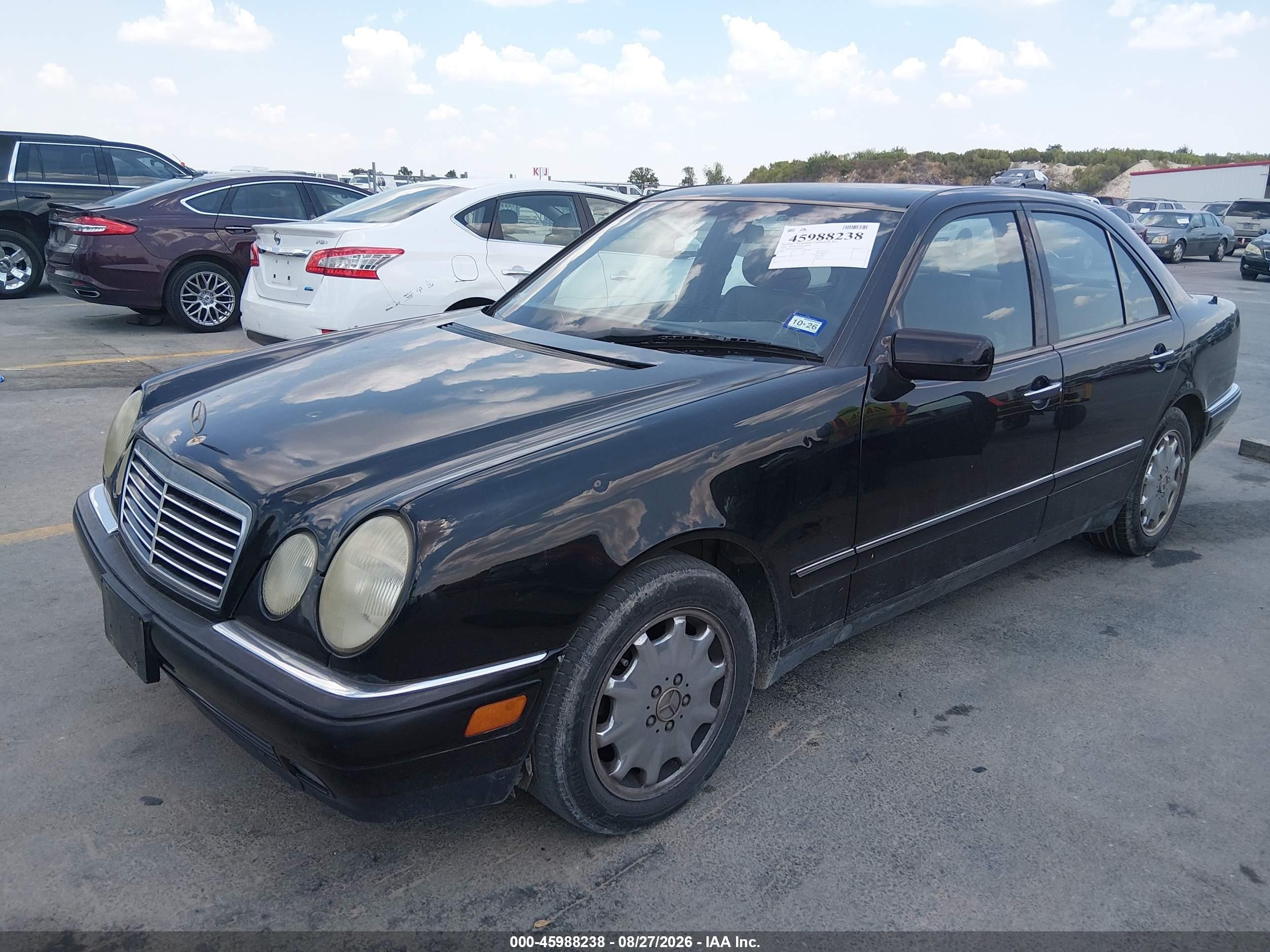 1996 Mercedes-benz E 320 Черный vin: WDBJF55F9TJ021634