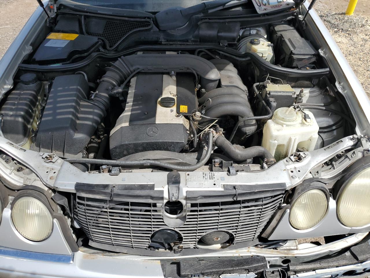 1997 Mercedes-benz E 320 Silver vin: WDBJF55F9VA330720