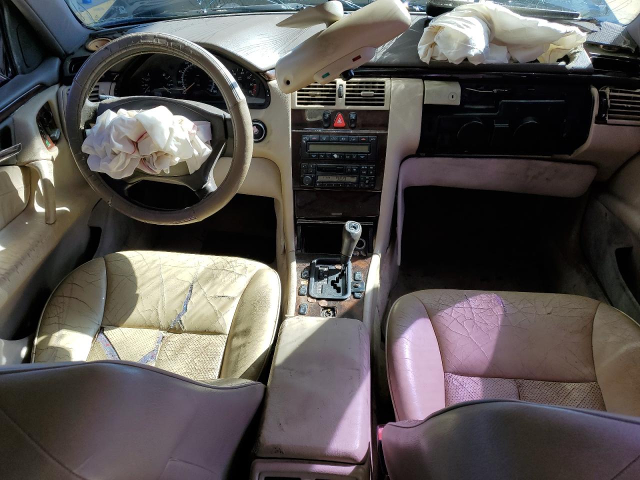 1997 Mercedes-benz E 320 Black vin: WDBJF55F9VA334279