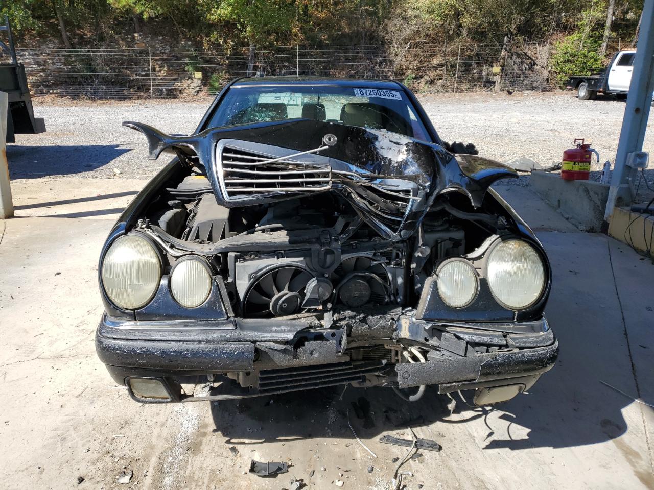 1997 Mercedes-benz E 320 Black vin: WDBJF55F9VA334279