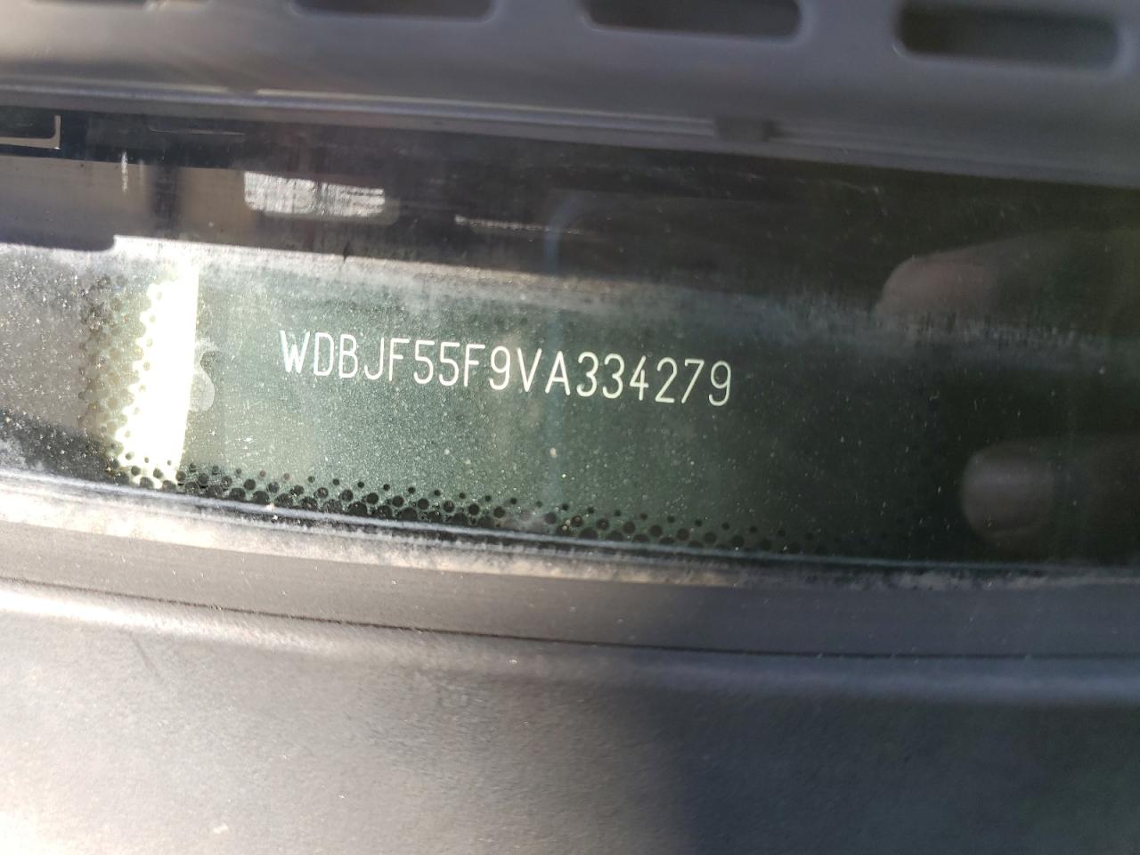 1997 Mercedes-benz E 320 Black vin: WDBJF55F9VA334279