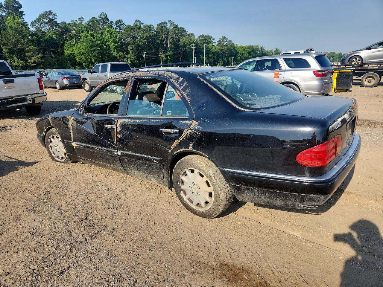 1997 Mercedes-benz E 320 Black vin: WDBJF55FXVA298604