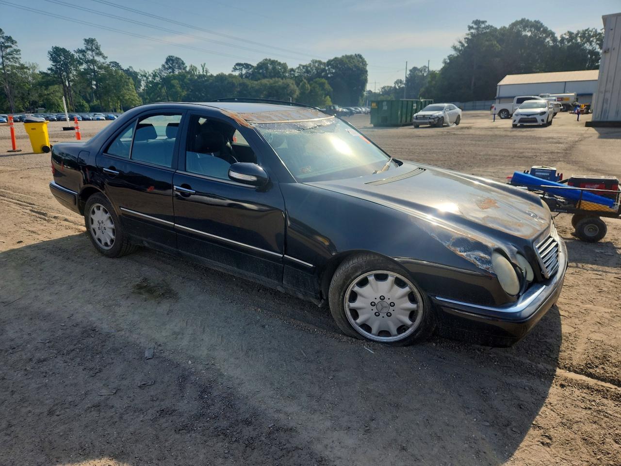 1997 Mercedes-benz E 320 Black vin: WDBJF55FXVA298604