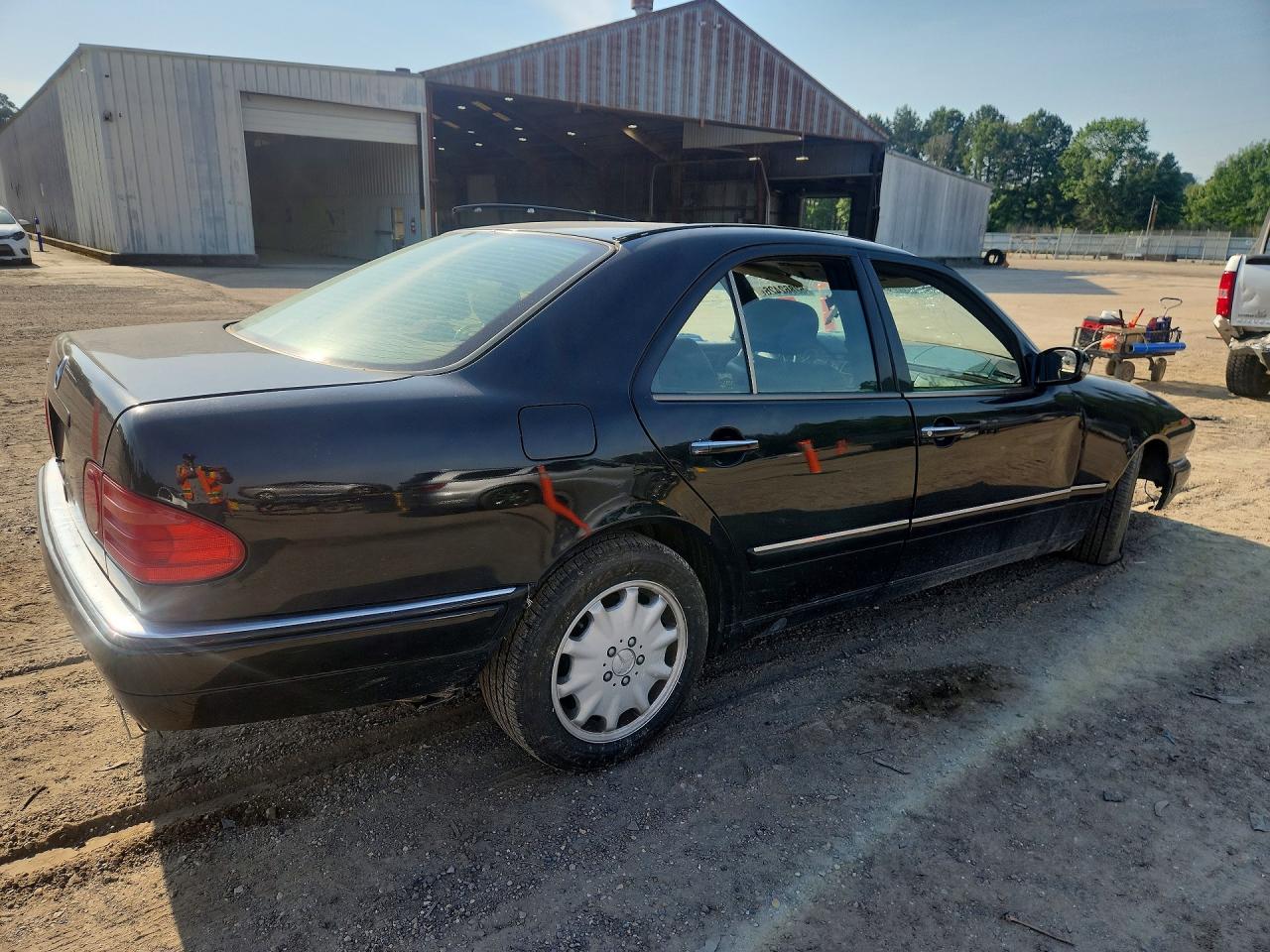 1997 Mercedes-benz E 320 Black vin: WDBJF55FXVA298604