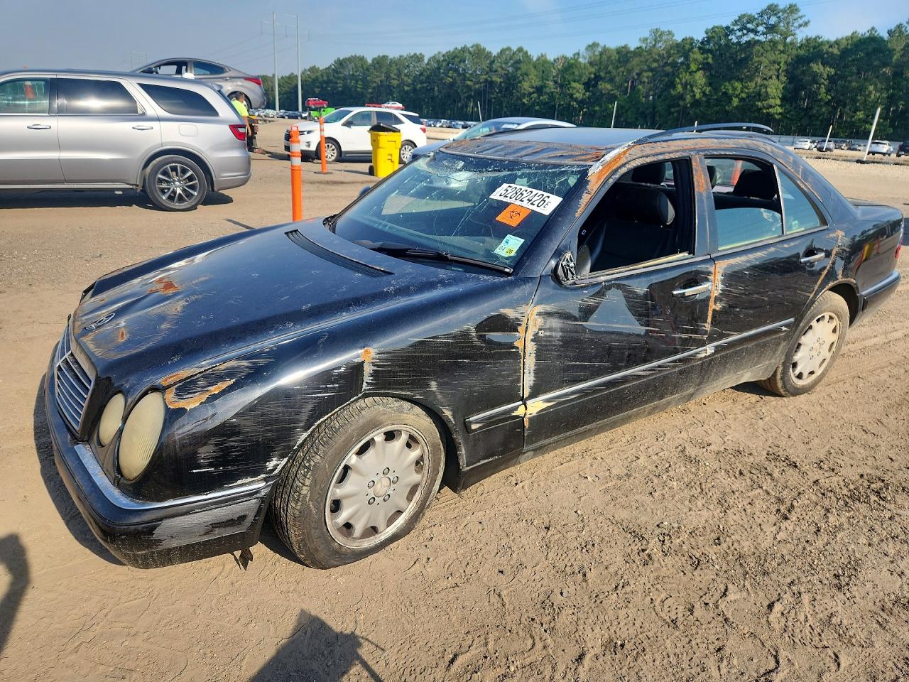 1997 Mercedes-benz E 320 Black vin: WDBJF55FXVA298604