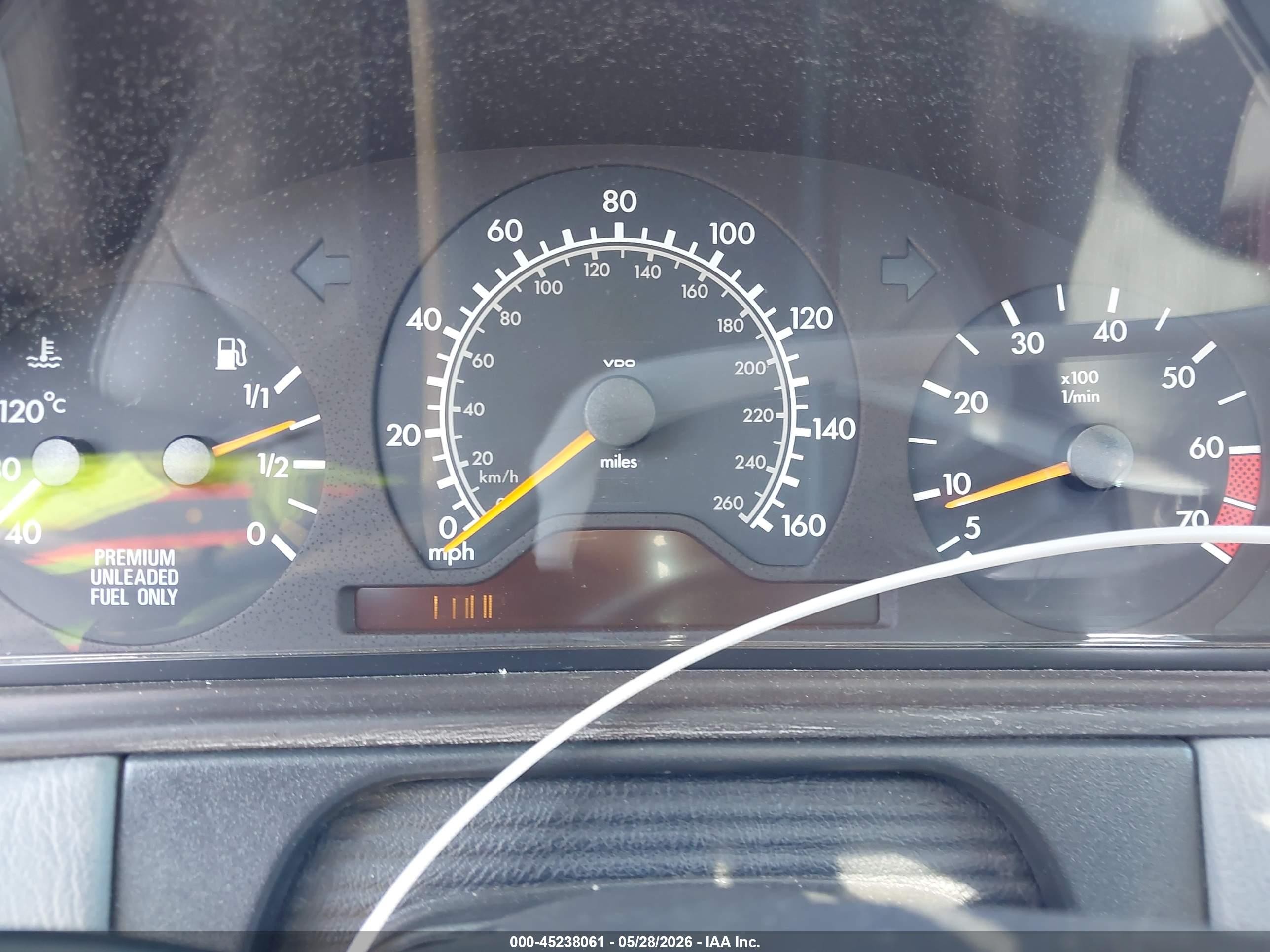 1998 Mercedes-benz E 320   Серый vin: WDBJF65F0WA605821