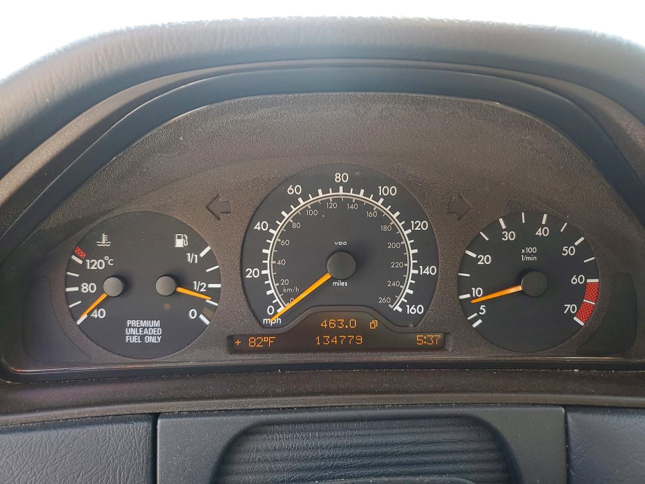 1998 Mercedes-benz E 320 Gray vin: WDBJF65F1WA598362