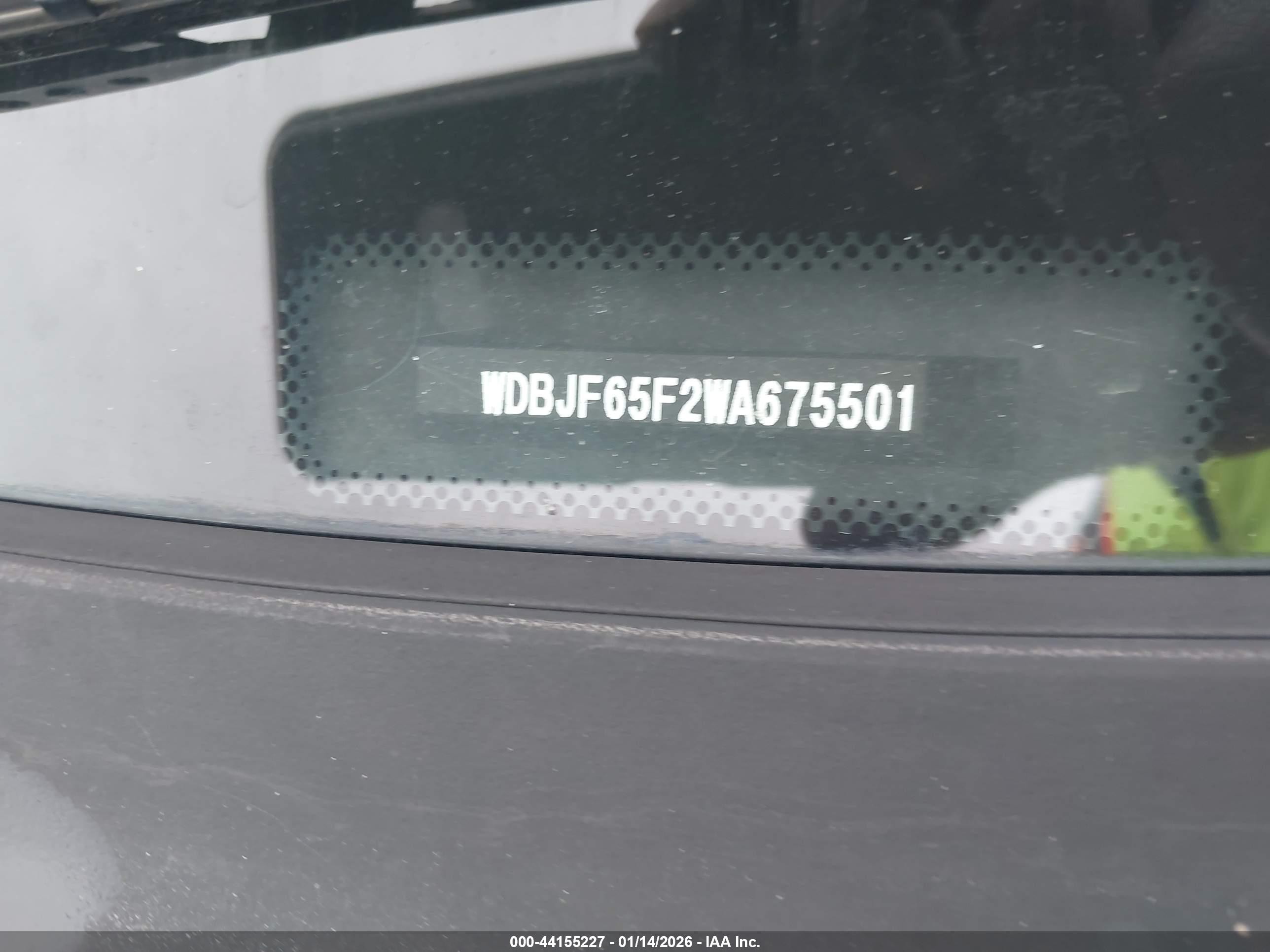 1998 Mercedes-benz E 320   Зеленый vin: WDBJF65F2WA675501