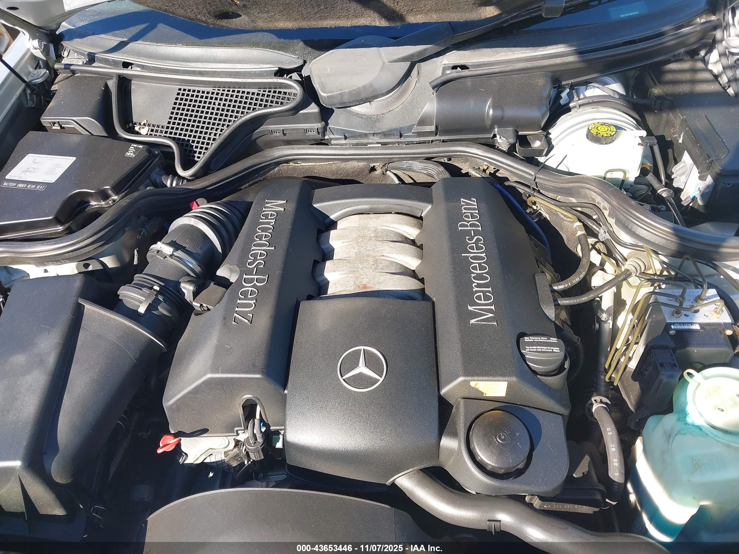 1998 Mercedes-benz E 320   Silver vin: WDBJF65F4WA699931