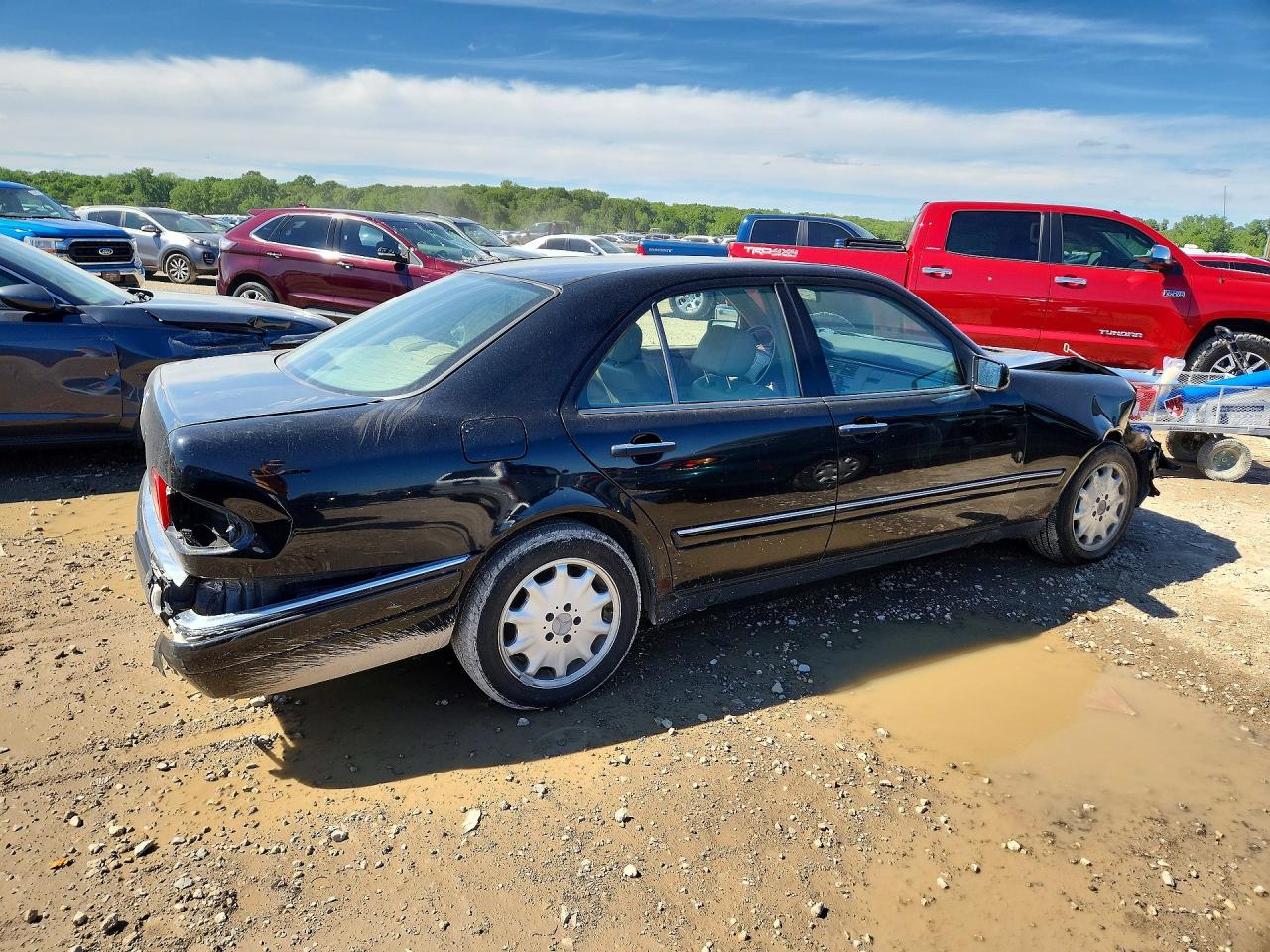 1998 Mercedes-benz E 320 Black vin: WDBJF65F6WA621456