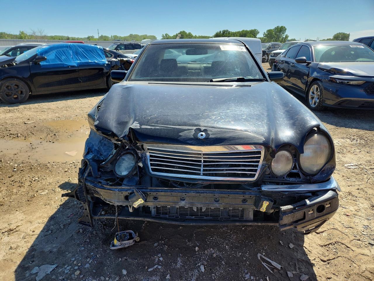1998 Mercedes-benz E 320 Black vin: WDBJF65F6WA621456