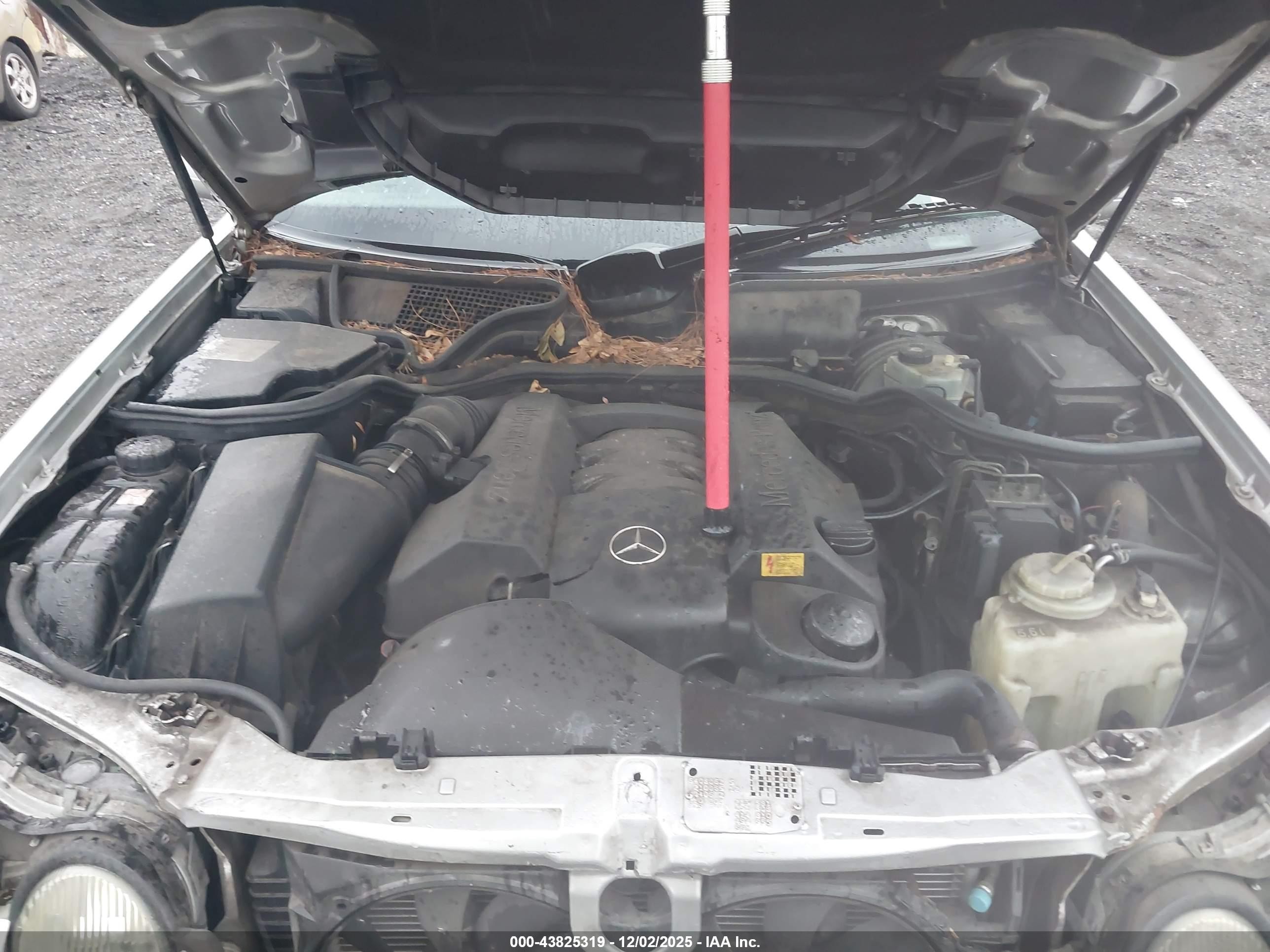 1998 Mercedes-benz E 320   Серебряный vin: WDBJF65F7WA448949