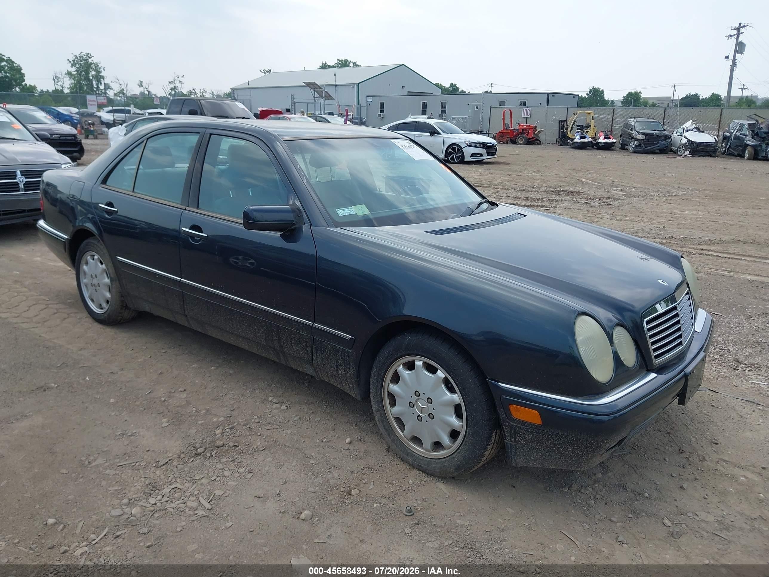 1998 Mercedes-benz E 320 Dark Blue vin: WDBJF65F8WA697230