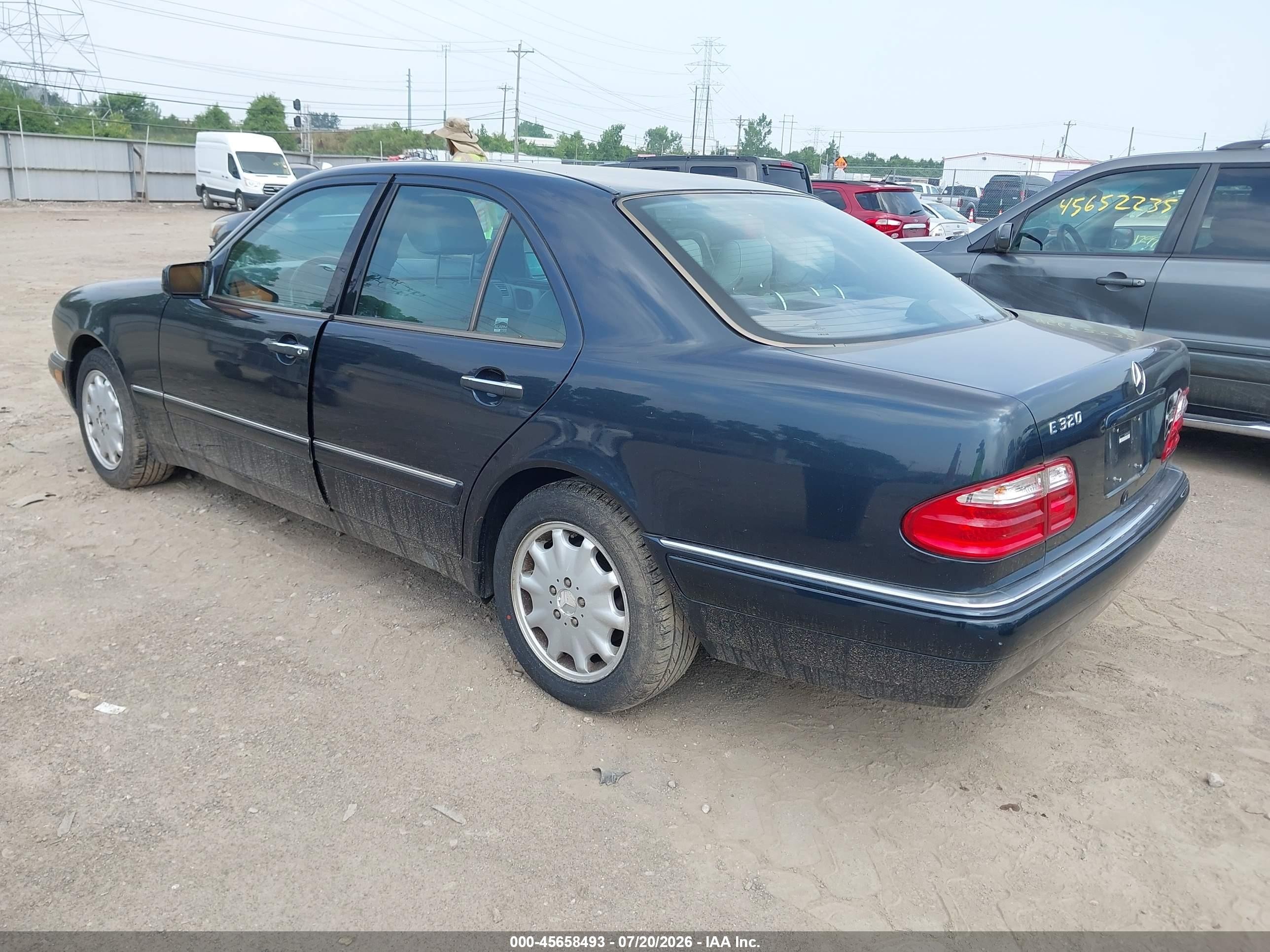 1998 Mercedes-benz E 320 Dark Blue vin: WDBJF65F8WA697230