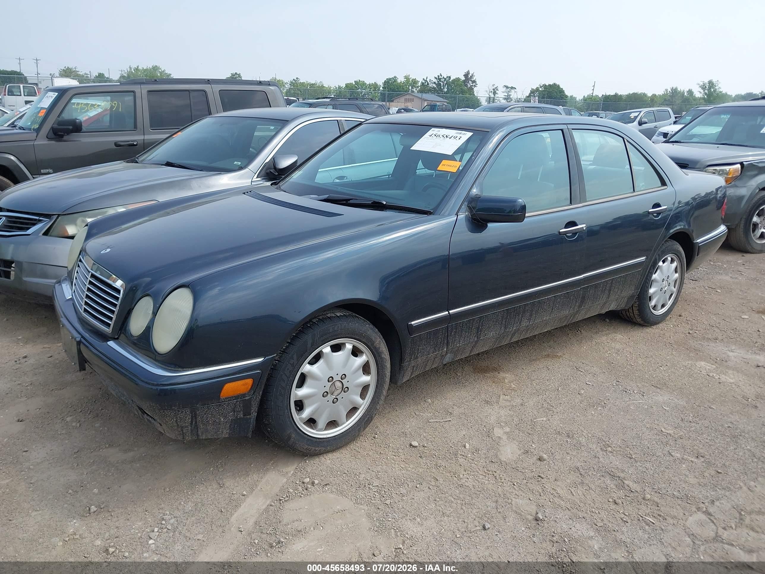 1998 Mercedes-benz E 320 Dark Blue vin: WDBJF65F8WA697230