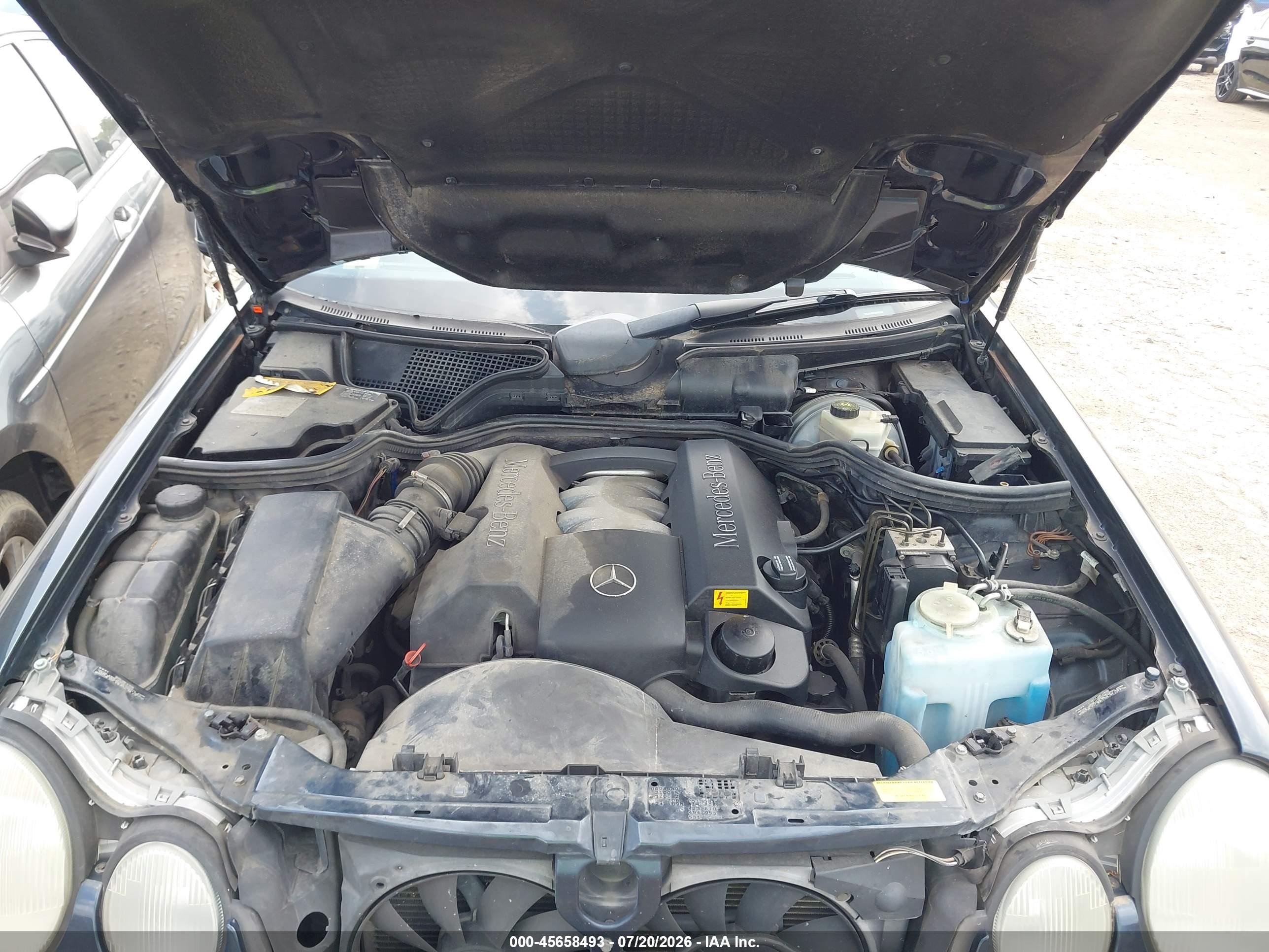 1998 Mercedes-benz E 320 Dark Blue vin: WDBJF65F8WA697230