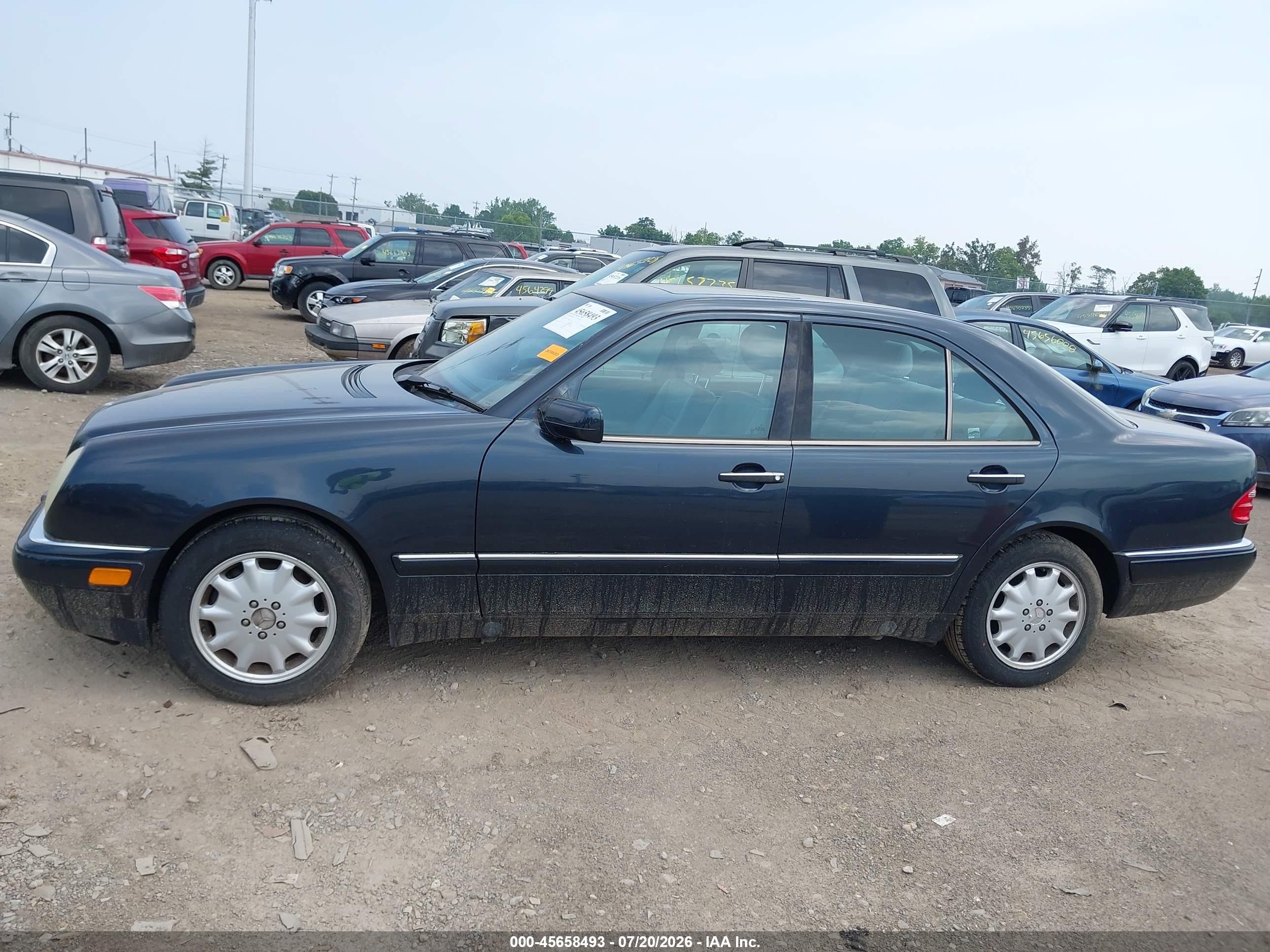 1998 Mercedes-benz E 320 Dark Blue vin: WDBJF65F8WA697230