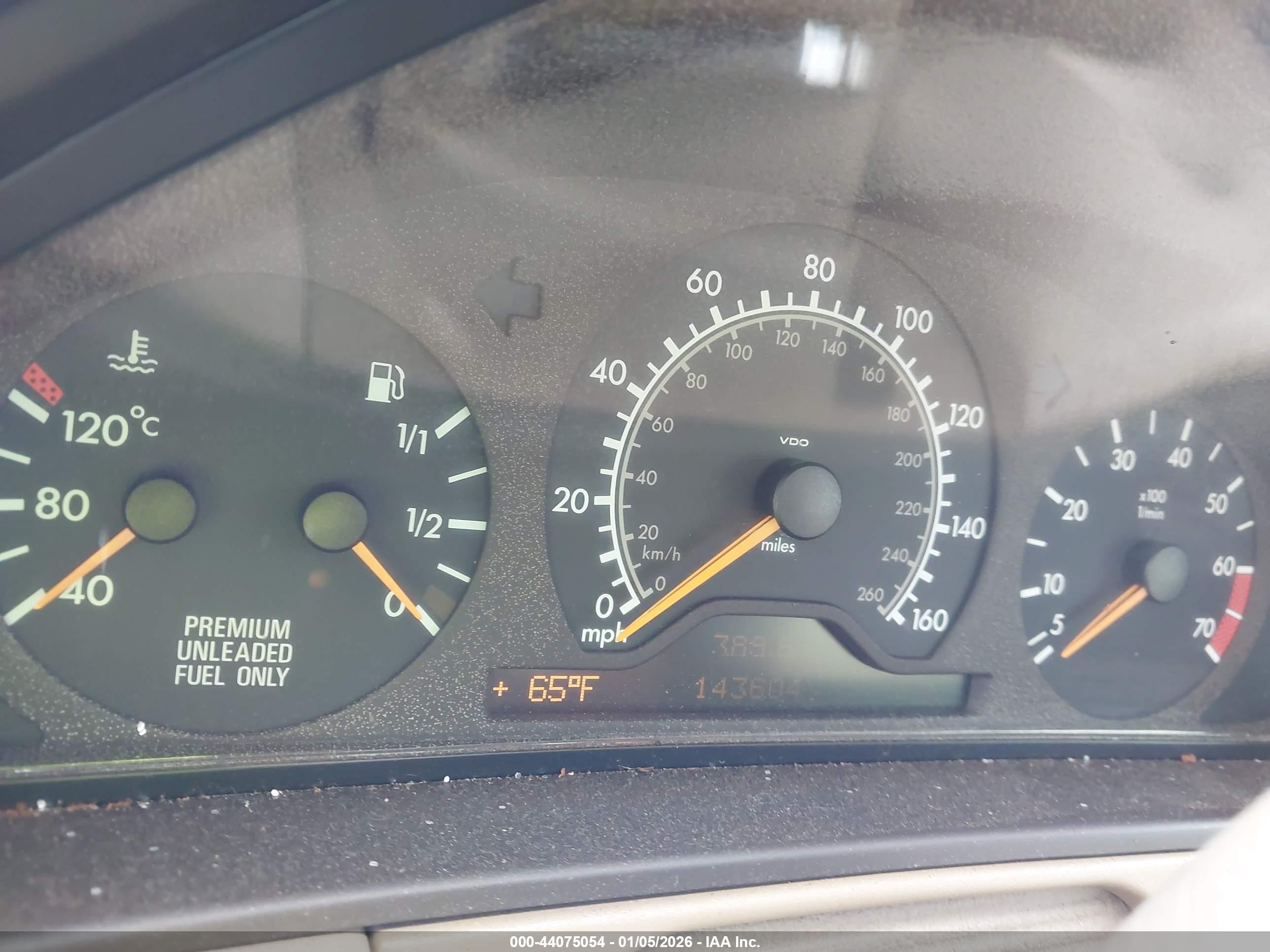 1998 Mercedes-benz E 320   Черный vin: WDBJF65F9WA556120