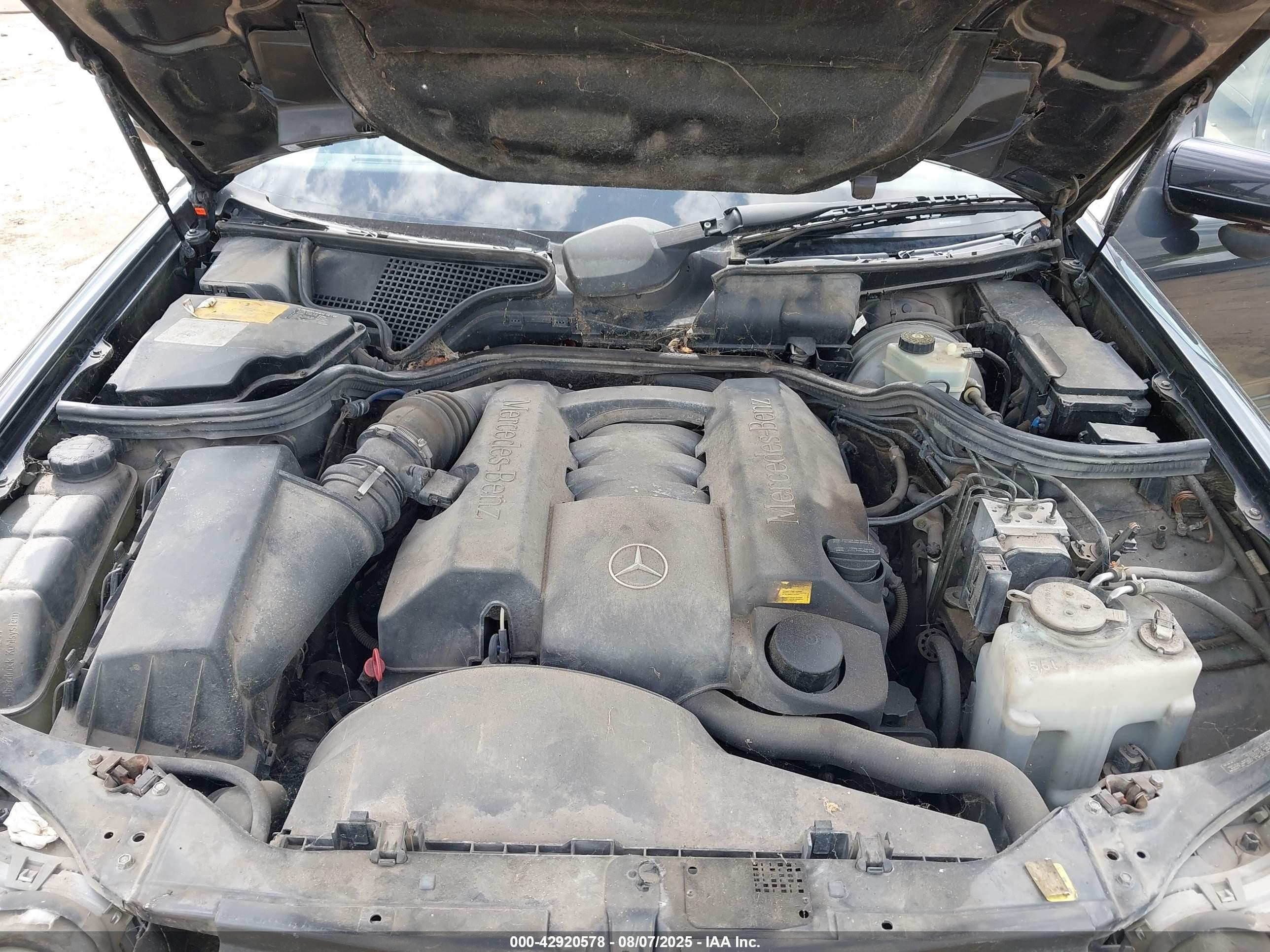 1998 Mercedes-benz E 320   Black vin: WDBJF65F9WA644567