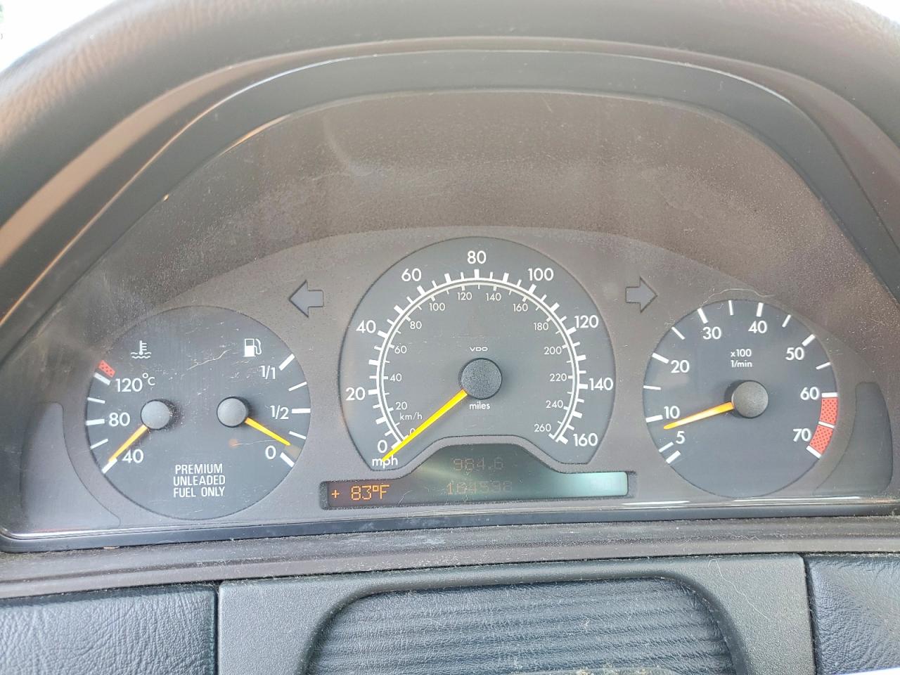 1998 Mercedes-benz E-class E320 Cdi (w) Белый vin: WDBJF65F9WA653284