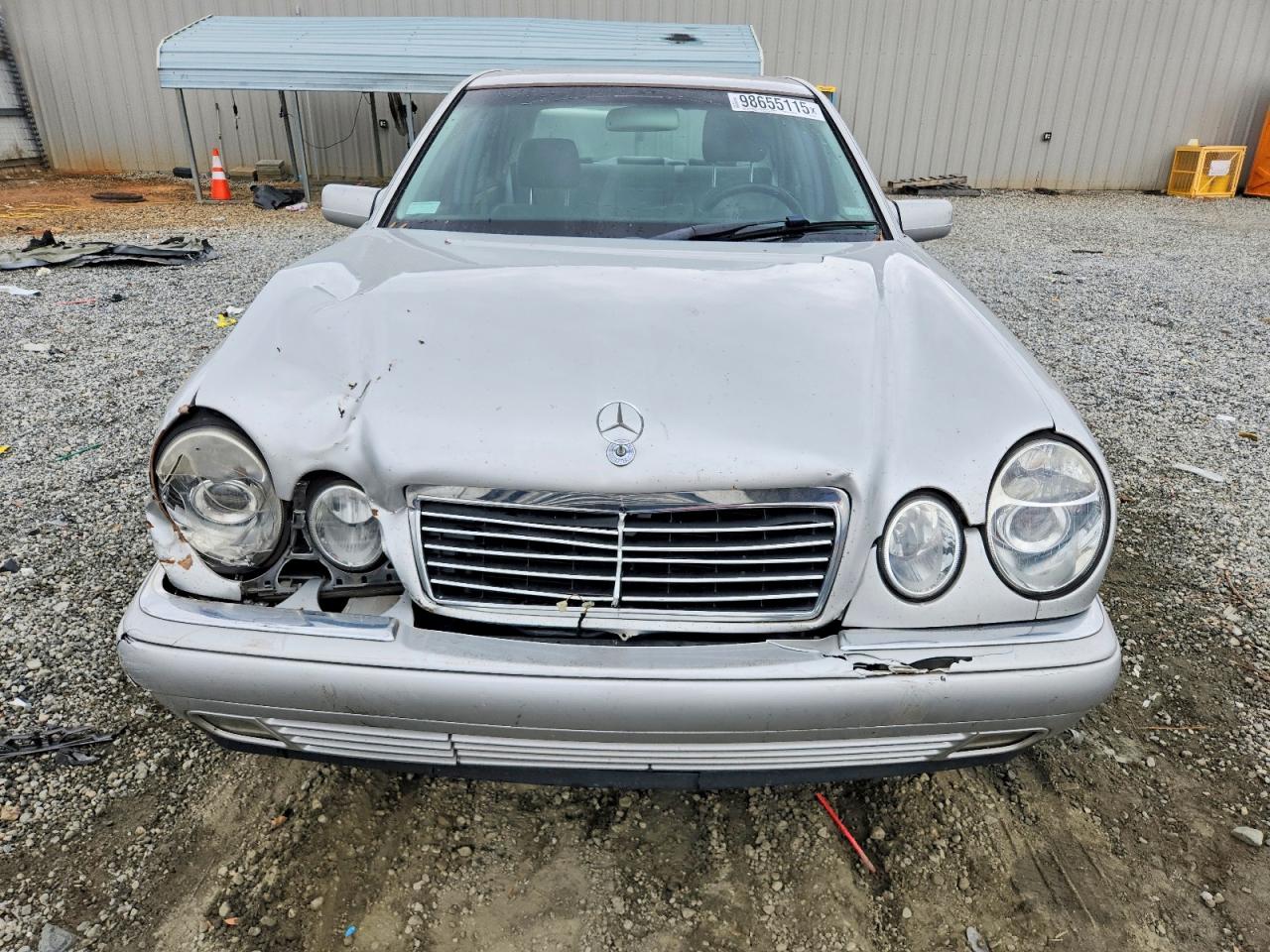1999 Mercedes-benz E 320 Silver vin: WDBJF65H2XA888922
