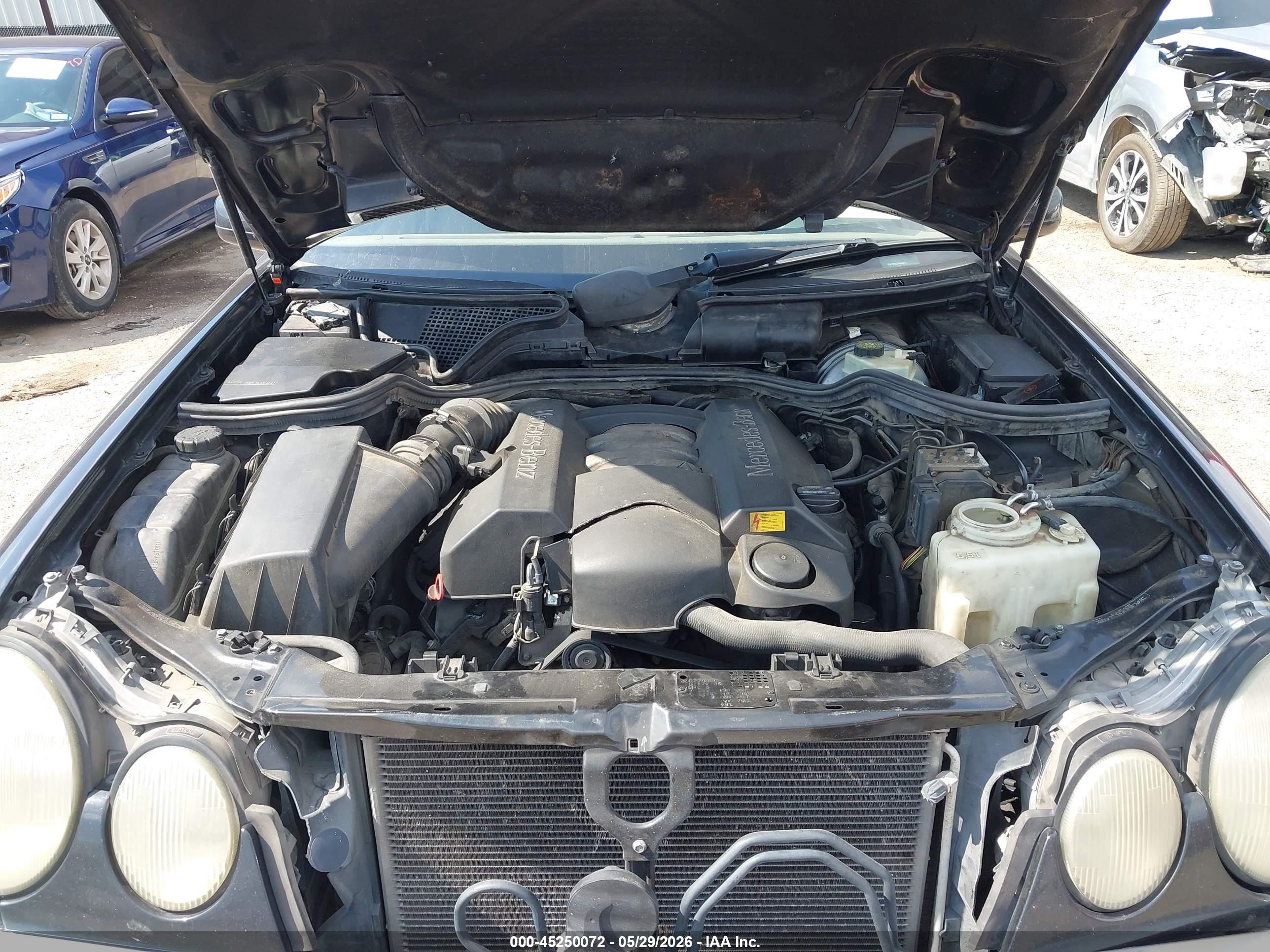 1999 Mercedes-benz E 320   Черный vin: WDBJF65H3XA898911