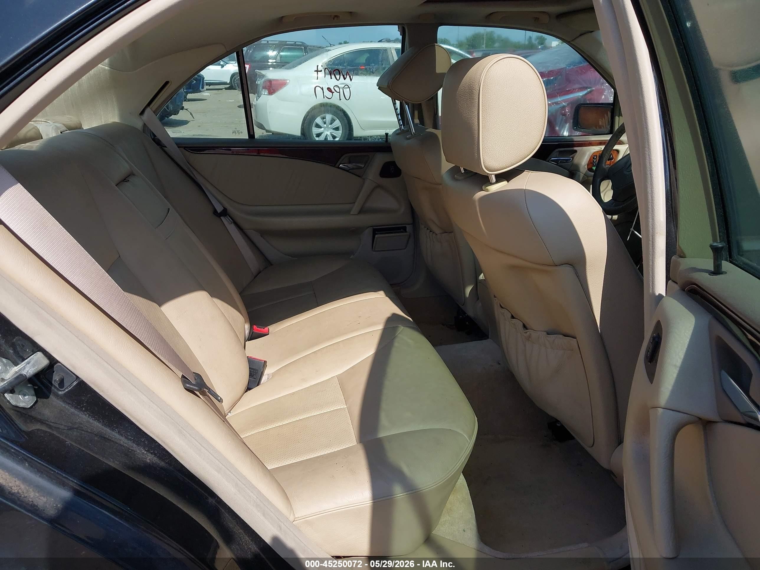 1999 Mercedes-benz E 320   Черный vin: WDBJF65H3XA898911