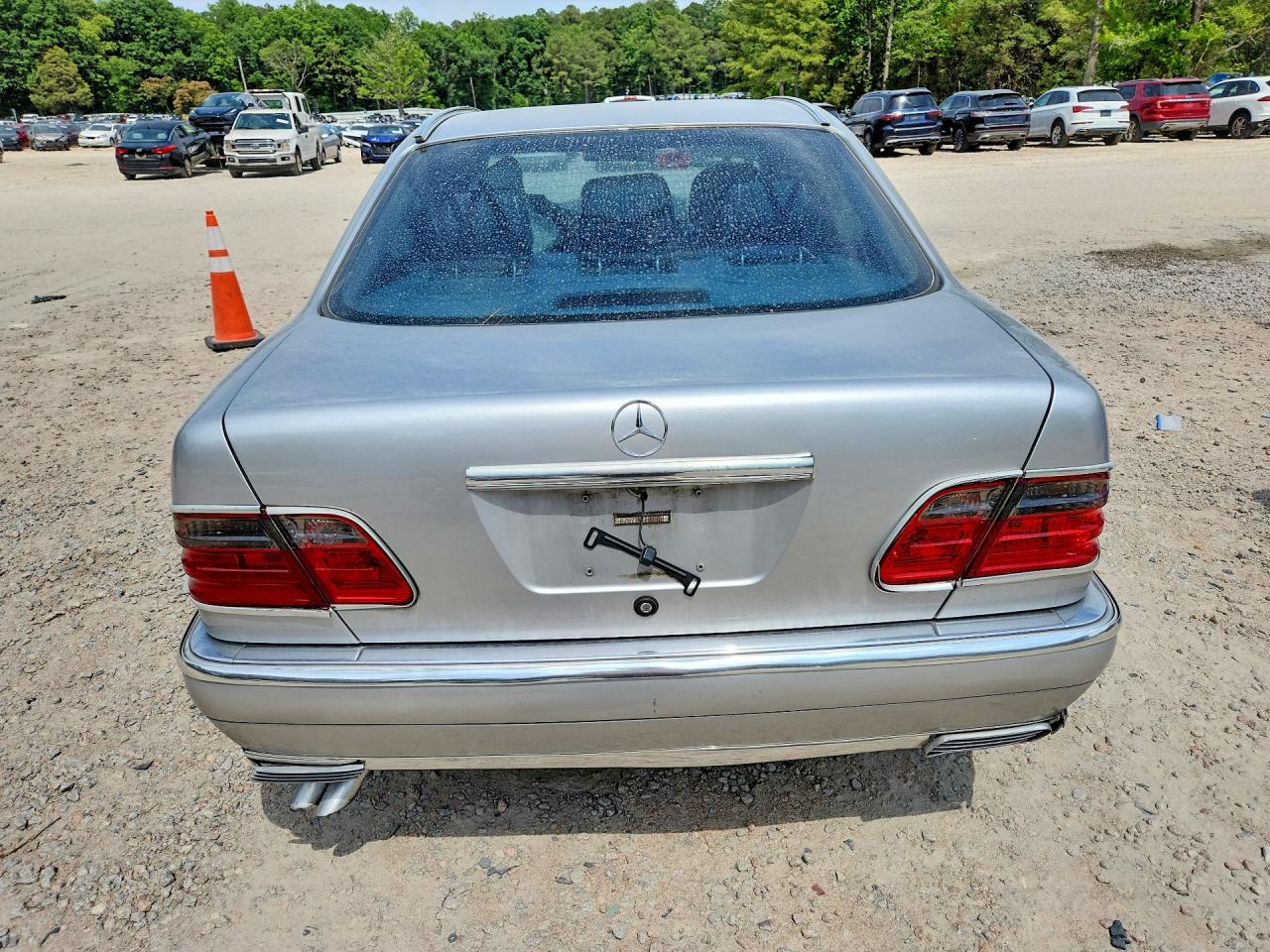 1999 Mercedes-benz E 320 Silver vin: WDBJF65H4XA763288