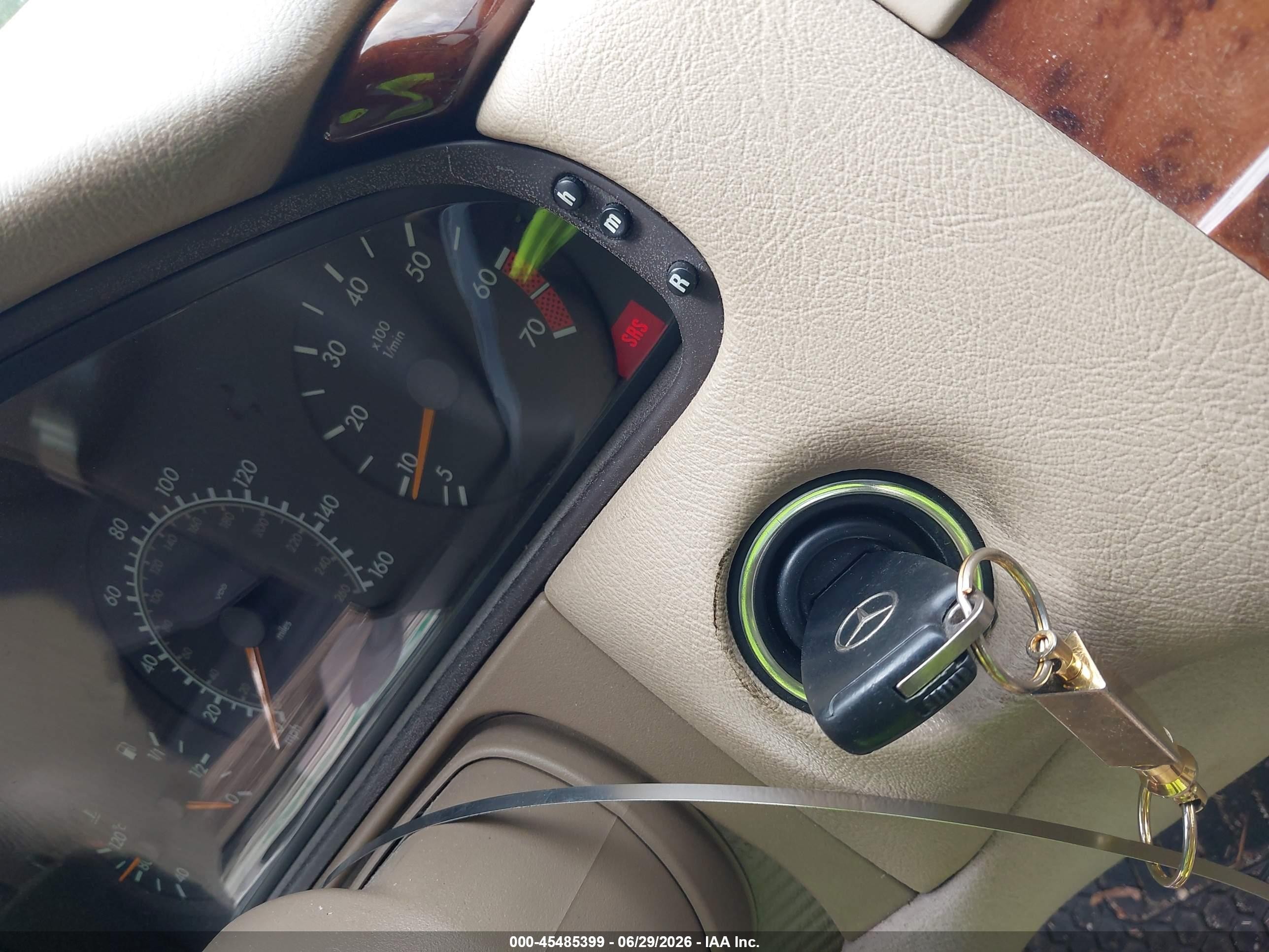1999 Mercedes-benz E 320   Green vin: WDBJF65H4XA929325