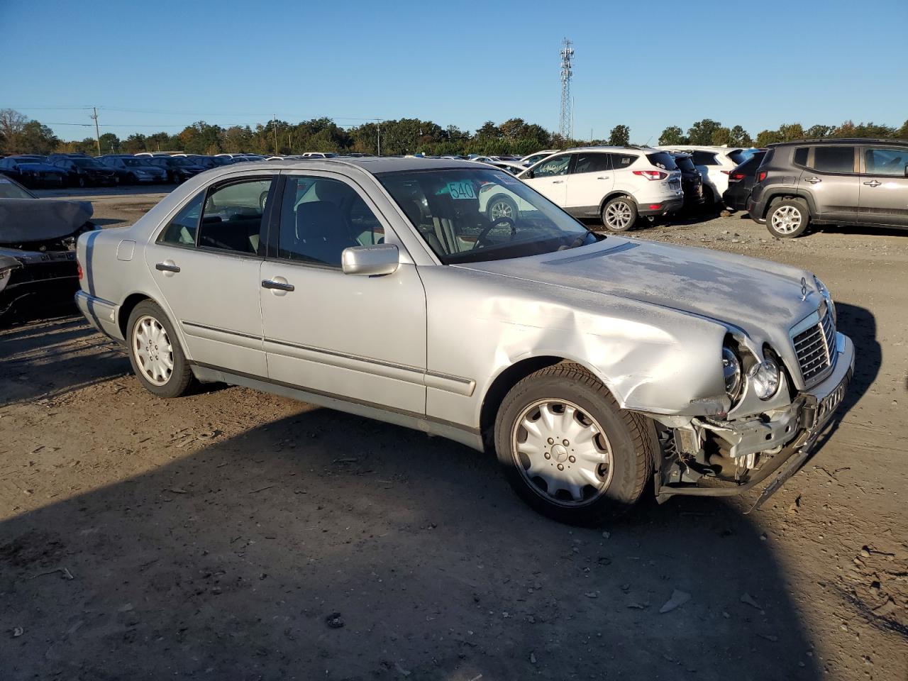 1999 Mercedes-benz E 320 Серебряный vin: WDBJF65H6XA873341