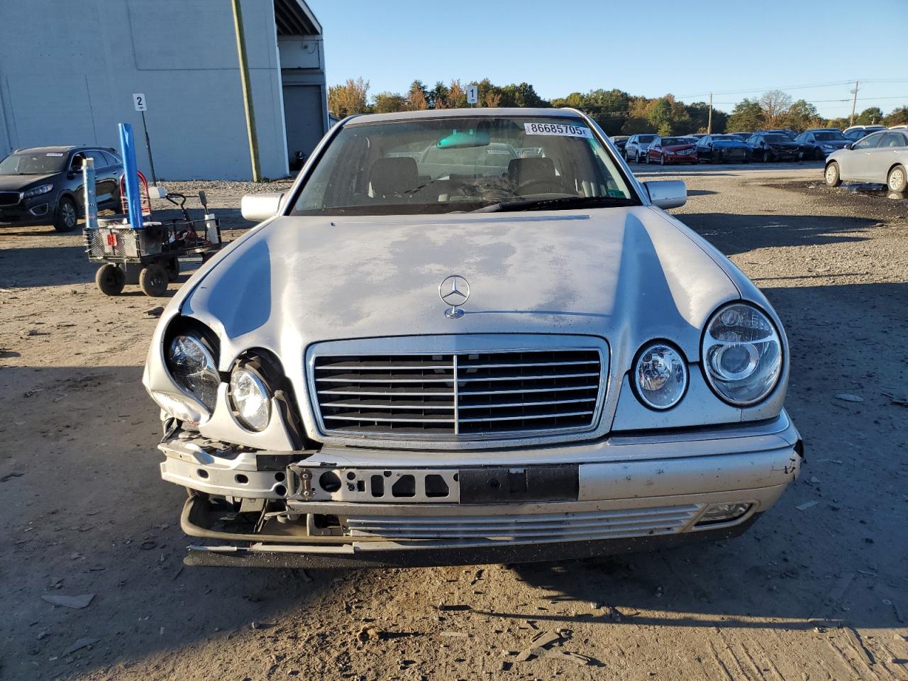 1999 Mercedes-benz E 320 Серебряный vin: WDBJF65H6XA873341
