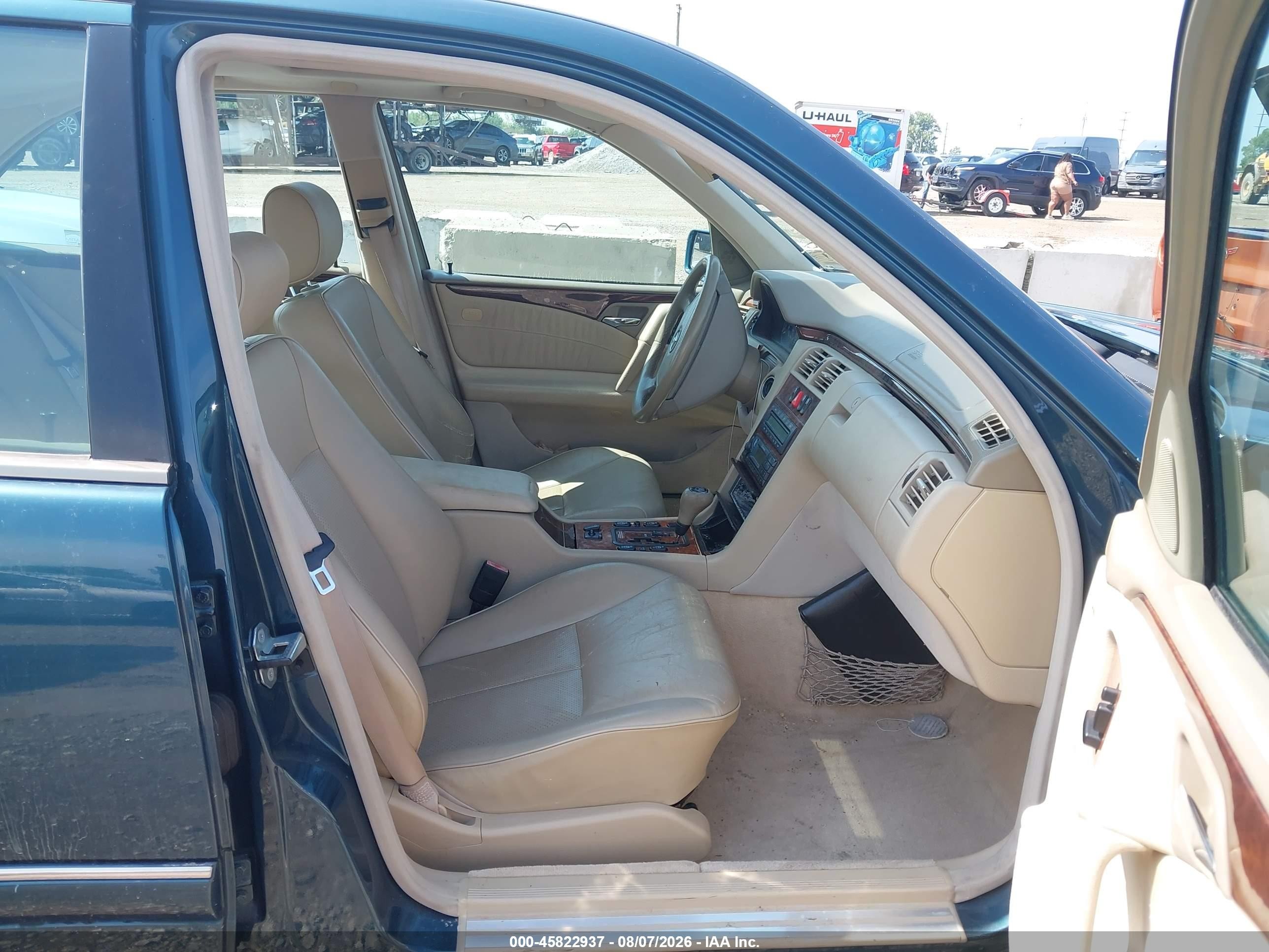 1999 Mercedes-benz E 320 Green vin: WDBJF65H8XA853933