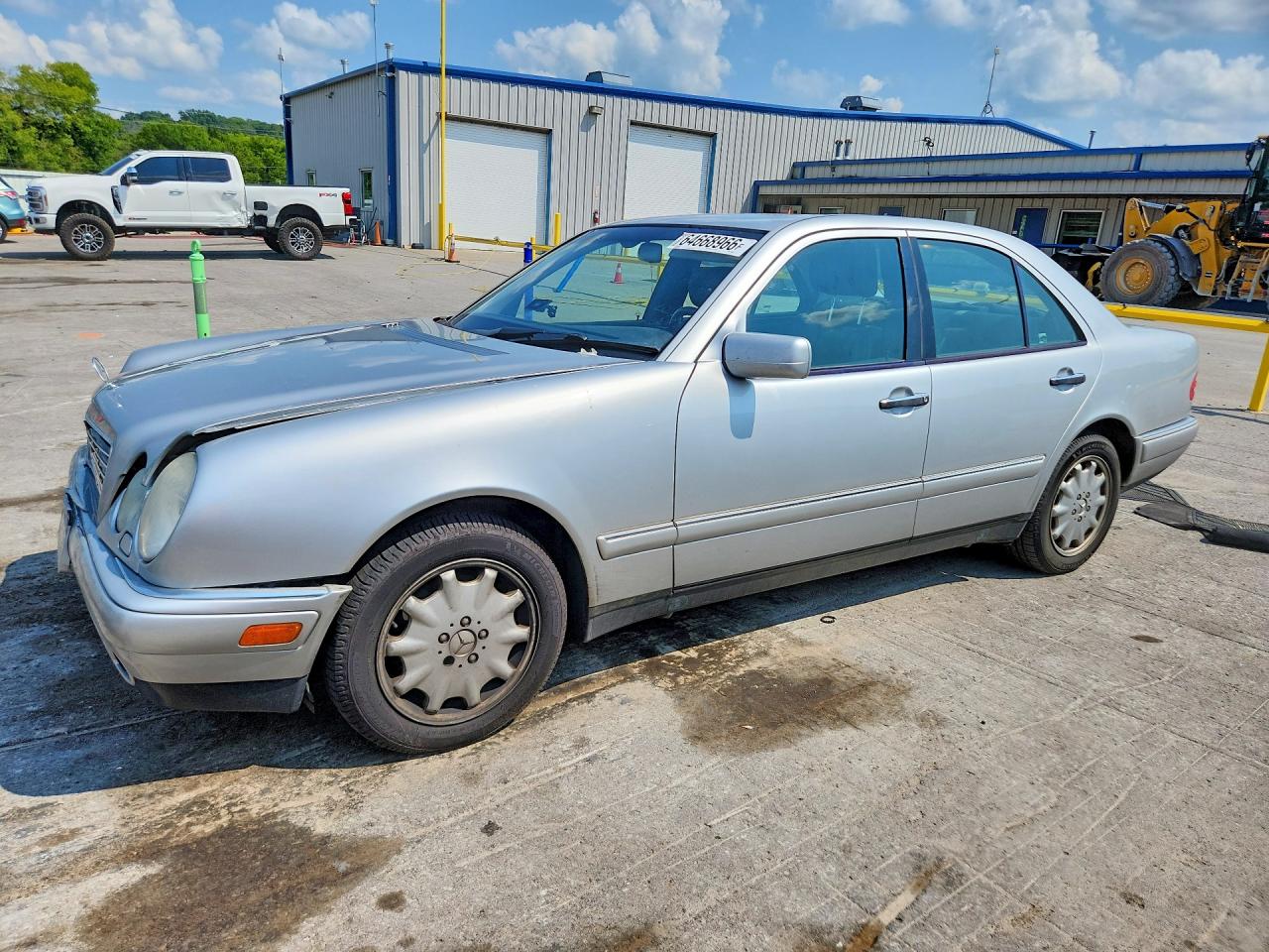 1999 Mercedes-benz E 320 Silver vin: WDBJF65HXXA918247