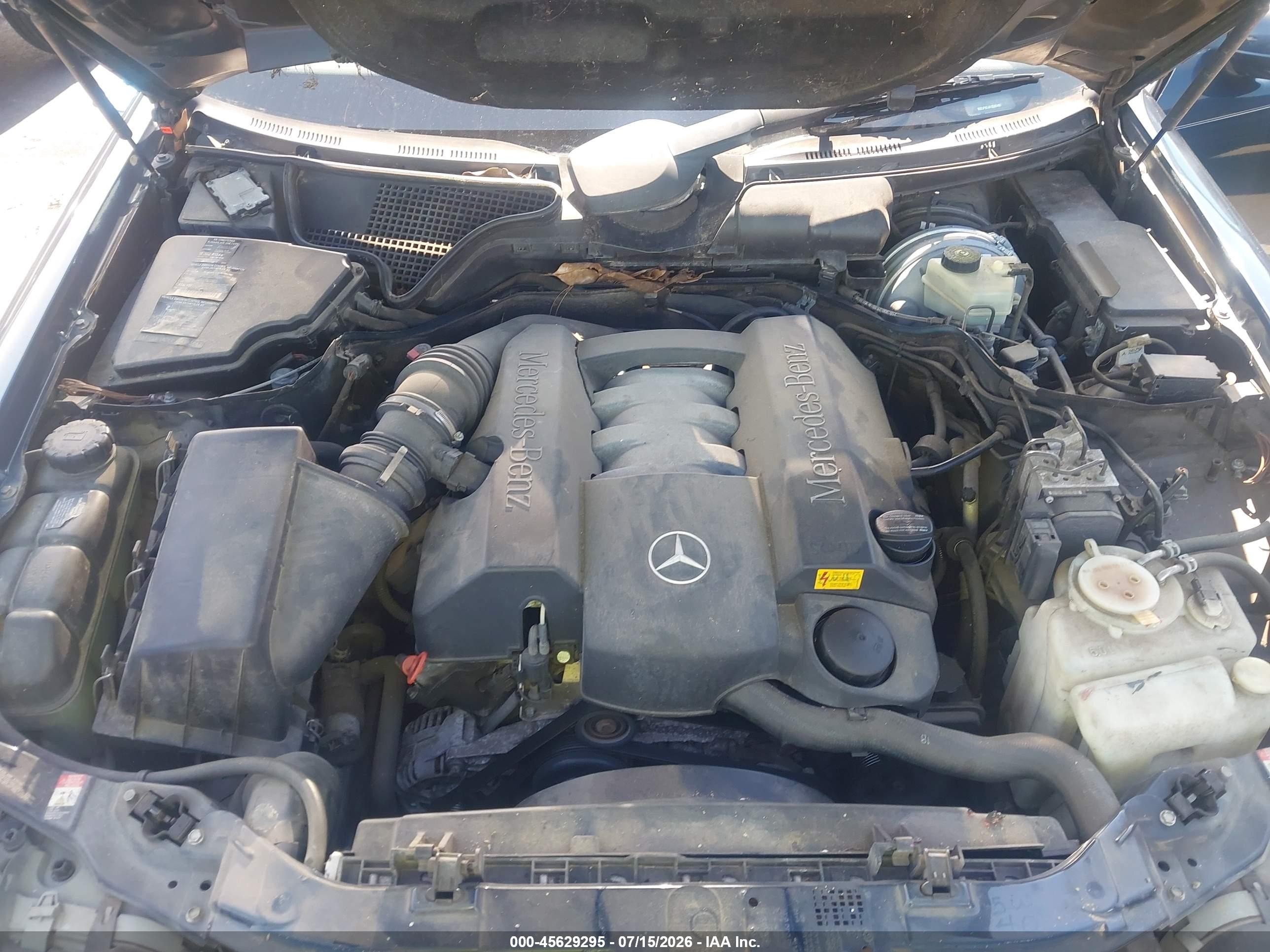 2001 Mercedes-benz E 320   Синий vin: WDBJF65J01B265481