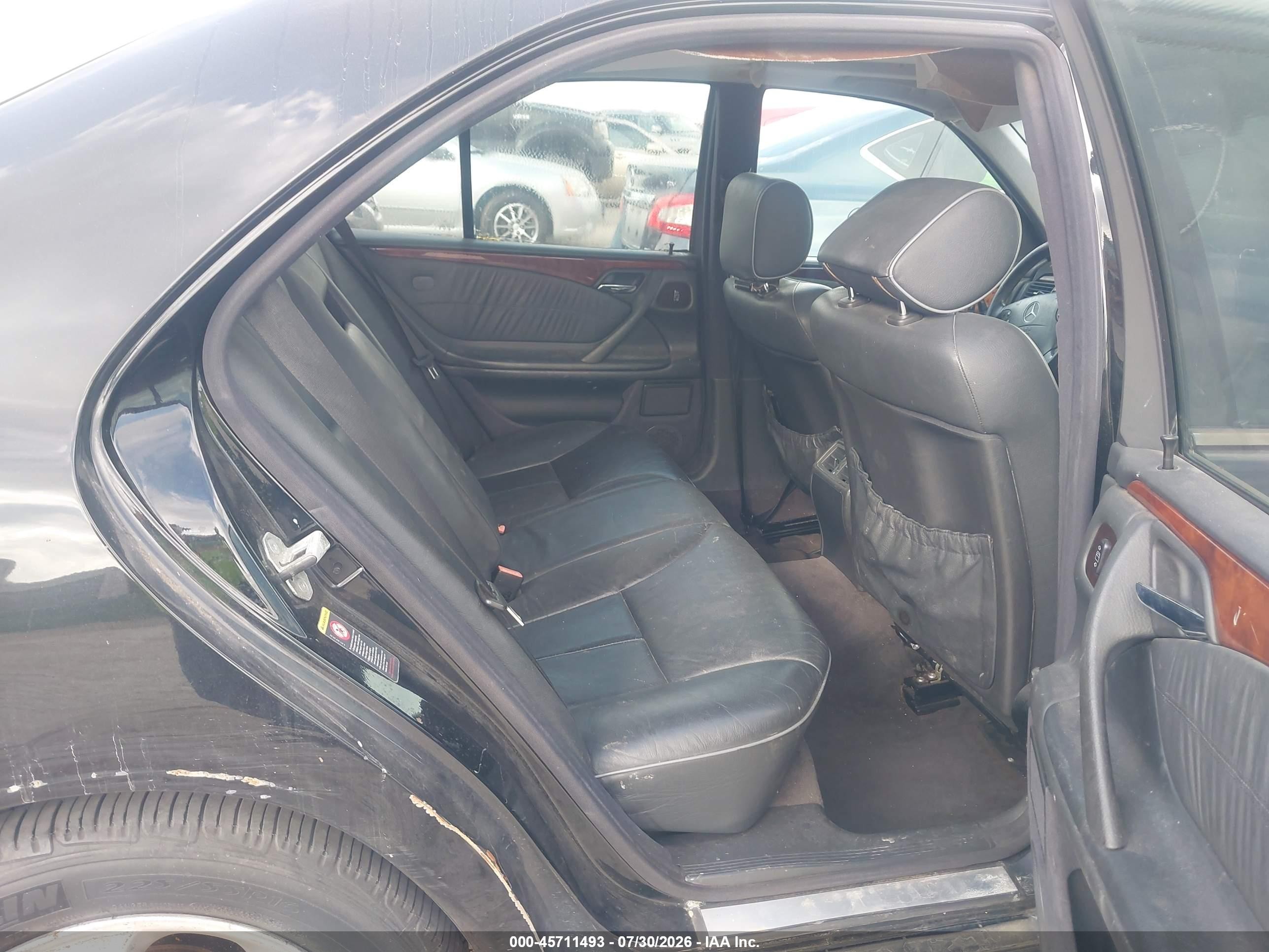 2002 Mercedes-benz E 320 Special Edition Черный vin: WDBJF65J02B491229