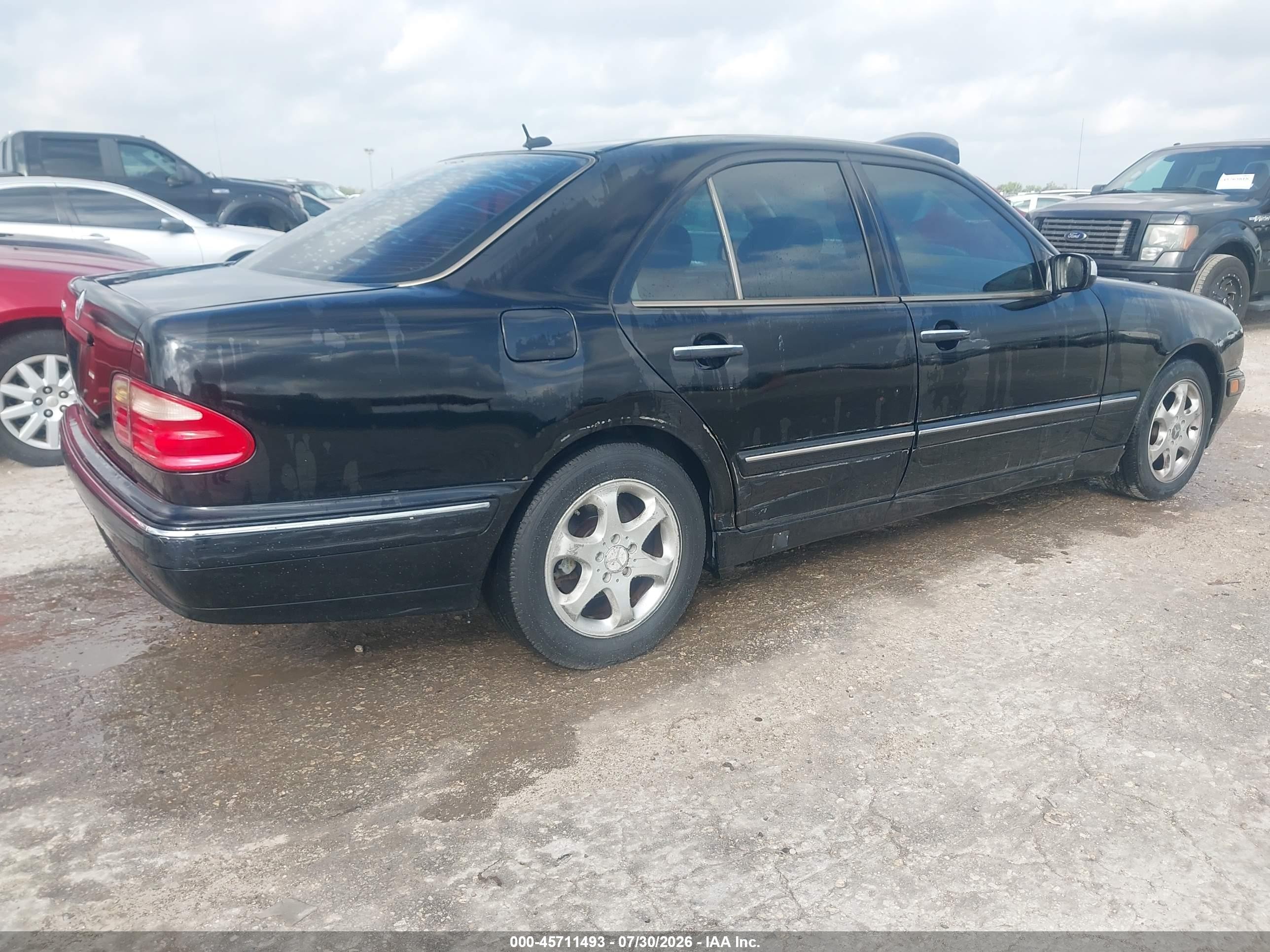 2002 Mercedes-benz E 320 Special Edition Черный vin: WDBJF65J02B491229