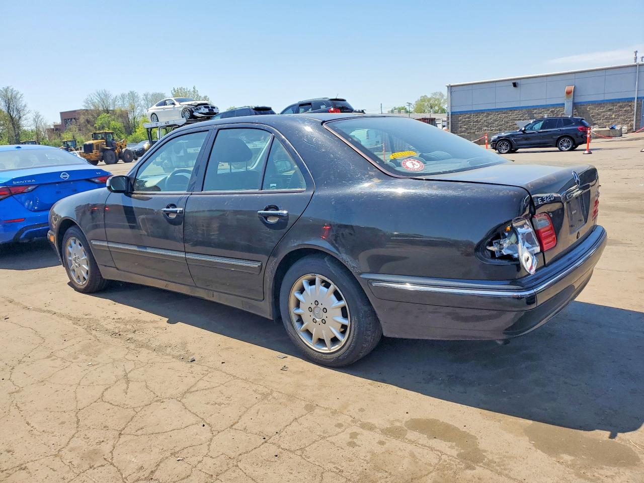 2000 Mercedes-benz E 320 Black vin: WDBJF65J0YB086416