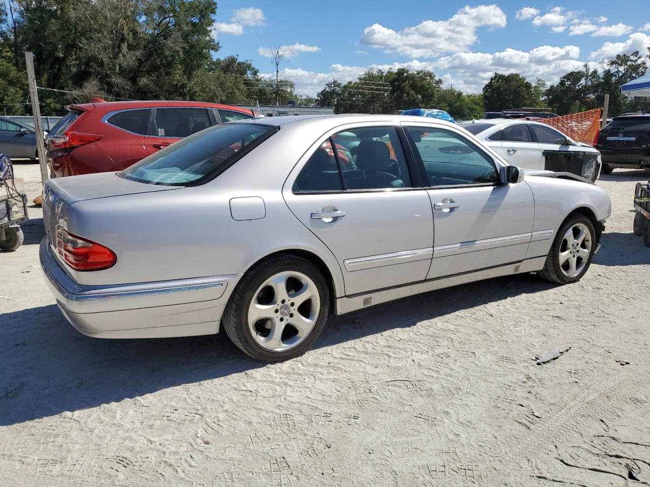 2002 Mercedes-benz E 320 Gray vin: WDBJF65J12B457350