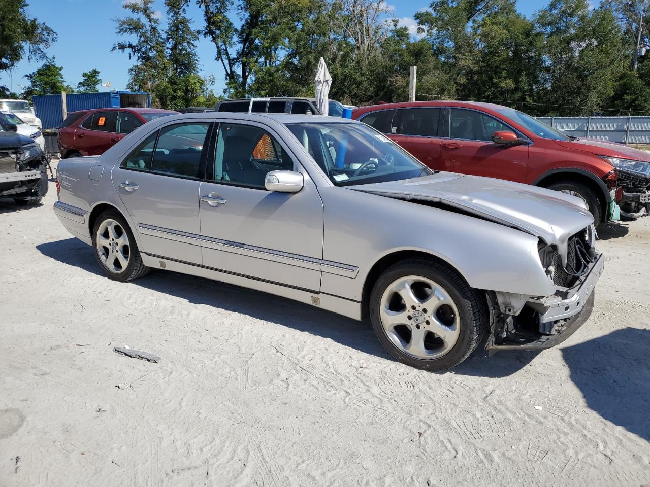 2002 Mercedes-benz E 320 Gray vin: WDBJF65J12B457350